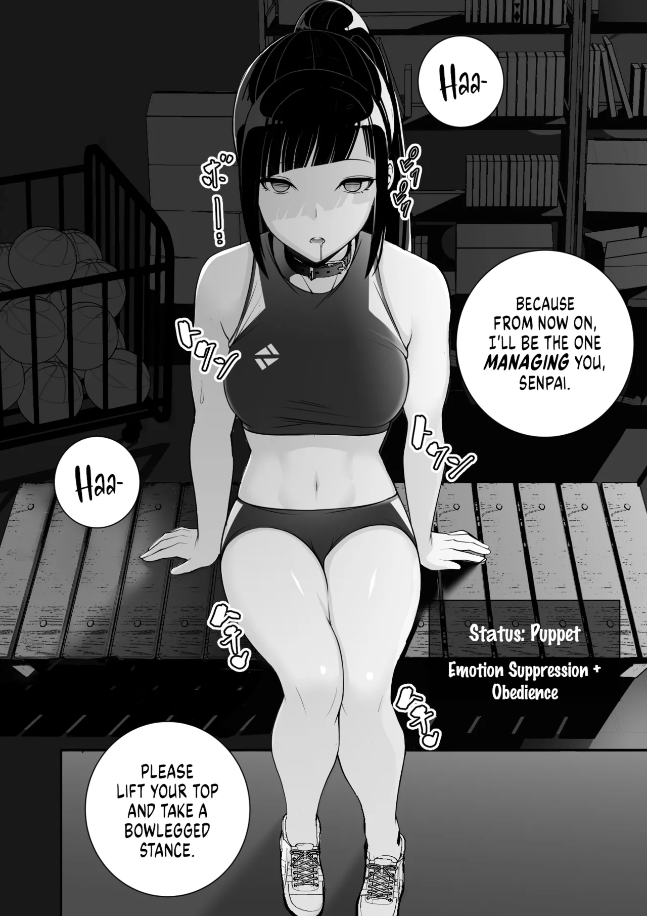 I Claimed my Beloved Track-and-Field Senpai and Brainwashed her into my Perfect Woman Reizoku no Kubiwa Akogare no Rikujoubu Senpai o Toraete Jibun no Konomi ni Sennou Choukyou image number 20