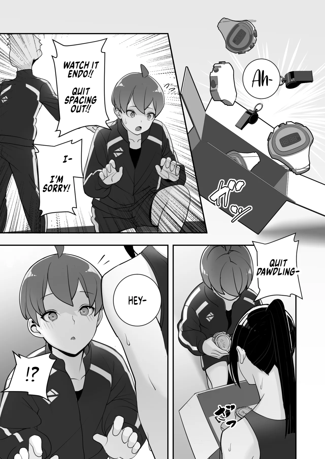 I Claimed my Beloved Track-and-Field Senpai and Brainwashed her into my Perfect Woman Reizoku no Kubiwa Akogare no Rikujoubu Senpai o Toraete Jibun no Konomi ni Sennou Choukyou image number 37