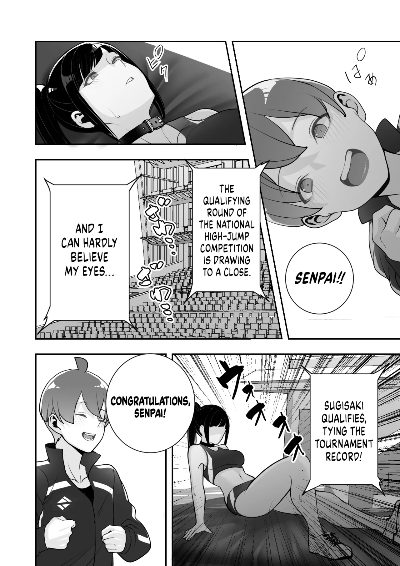 I Claimed my Beloved Track-and-Field Senpai and Brainwashed her into my Perfect Woman Reizoku no Kubiwa Akogare no Rikujoubu Senpai o Toraete Jibun no Konomi ni Sennou Choukyou image number 50