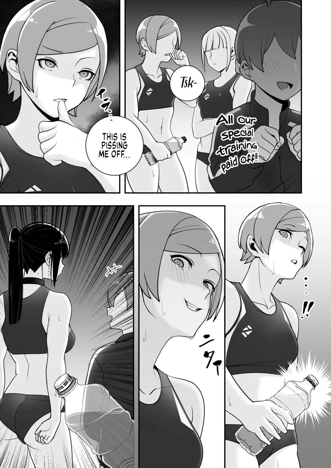 I Claimed my Beloved Track-and-Field Senpai and Brainwashed her into my Perfect Woman Reizoku no Kubiwa Akogare no Rikujoubu Senpai o Toraete Jibun no Konomi ni Sennou Choukyou image number 51
