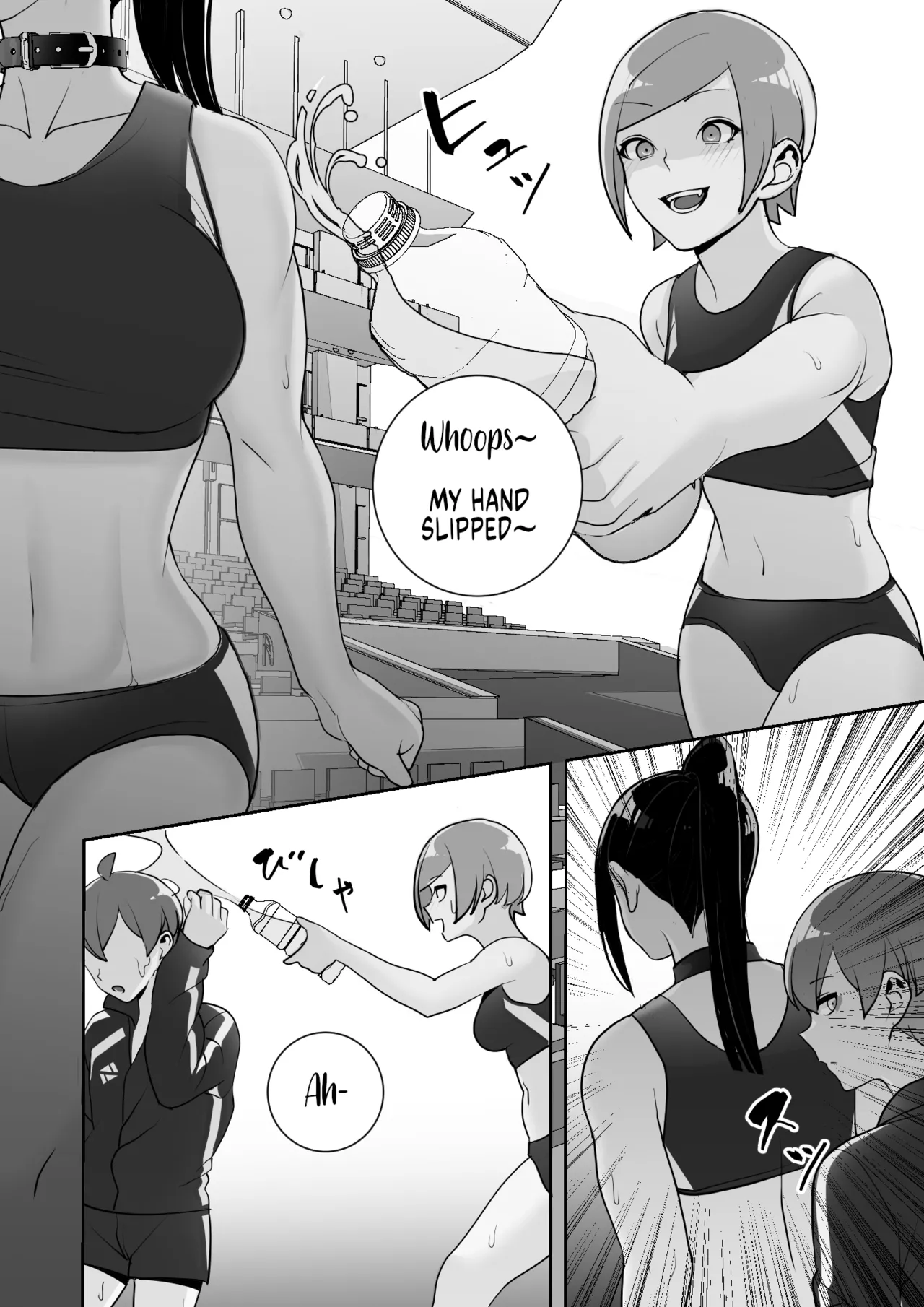 I Claimed my Beloved Track-and-Field Senpai and Brainwashed her into my Perfect Woman Reizoku no Kubiwa Akogare no Rikujoubu Senpai o Toraete Jibun no Konomi ni Sennou Choukyou image number 52