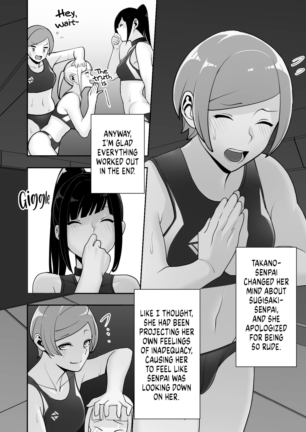 I Claimed my Beloved Track-and-Field Senpai and Brainwashed her into my Perfect Woman Reizoku no Kubiwa Akogare no Rikujoubu Senpai o Toraete Jibun no Konomi ni Sennou Choukyou image number 74