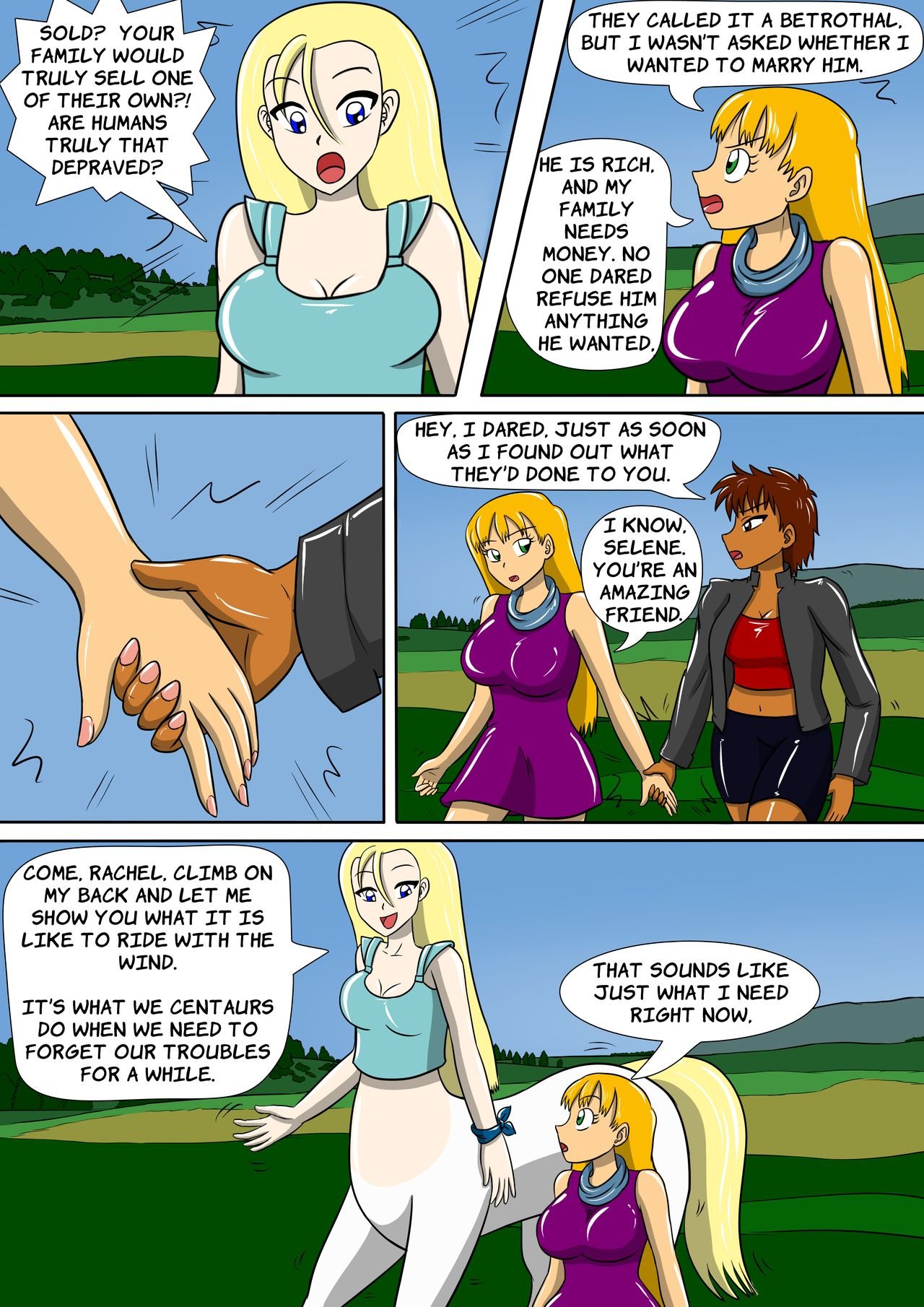 The Centaurs Protective Womb (original) porn comic by [ladydrasami]. Centaur  porn comics.