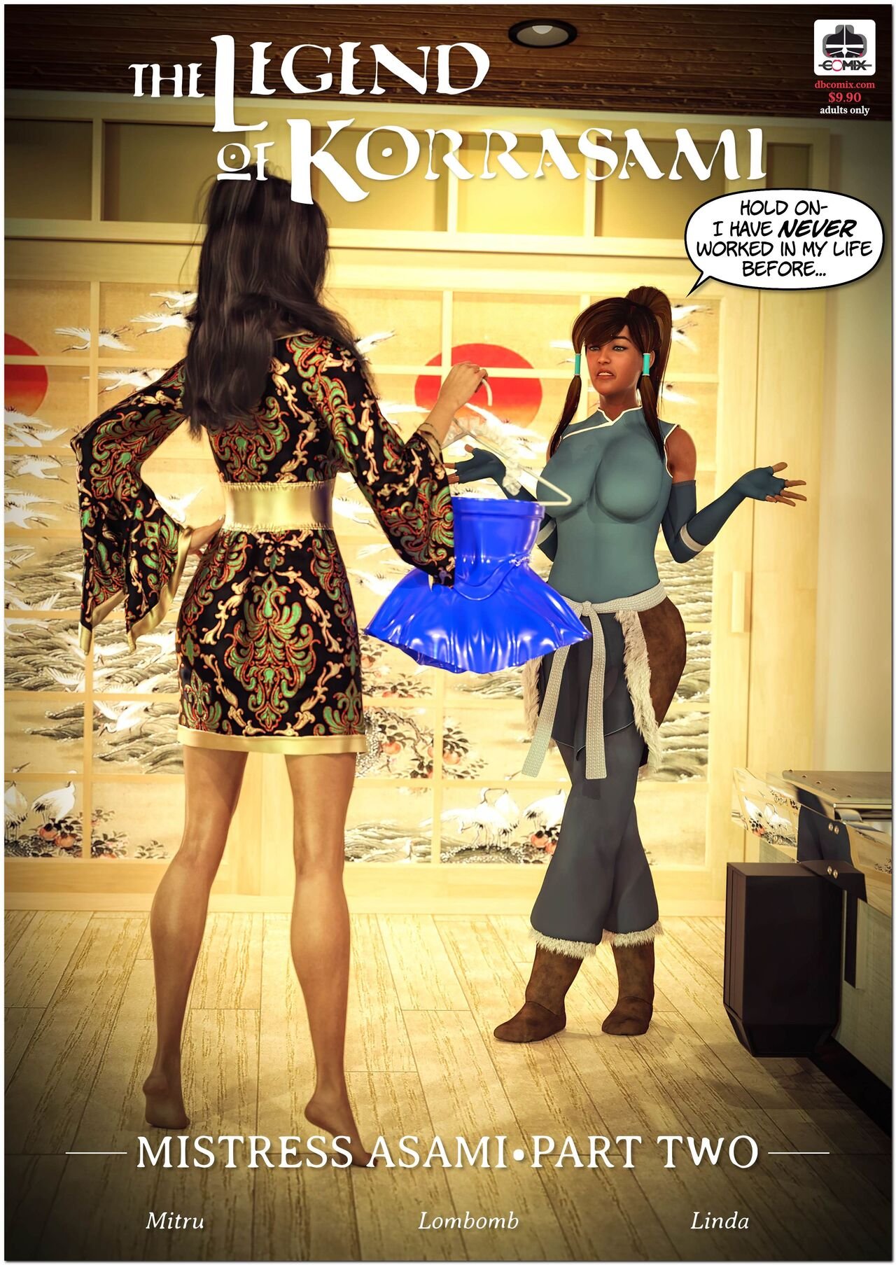 DBComix - The Legend of Korrasami - Mistress Asami 2