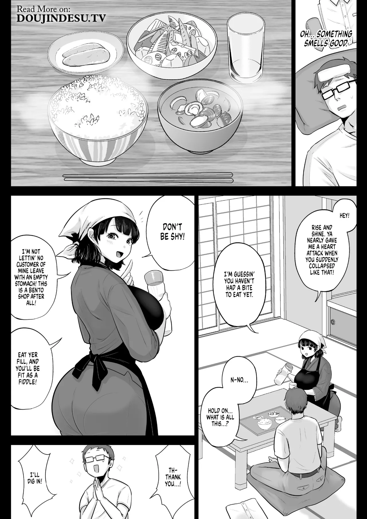 Bentouya no Hakata Bijinzuma to Noukou Sex Shimakutta Hanashi image number 4