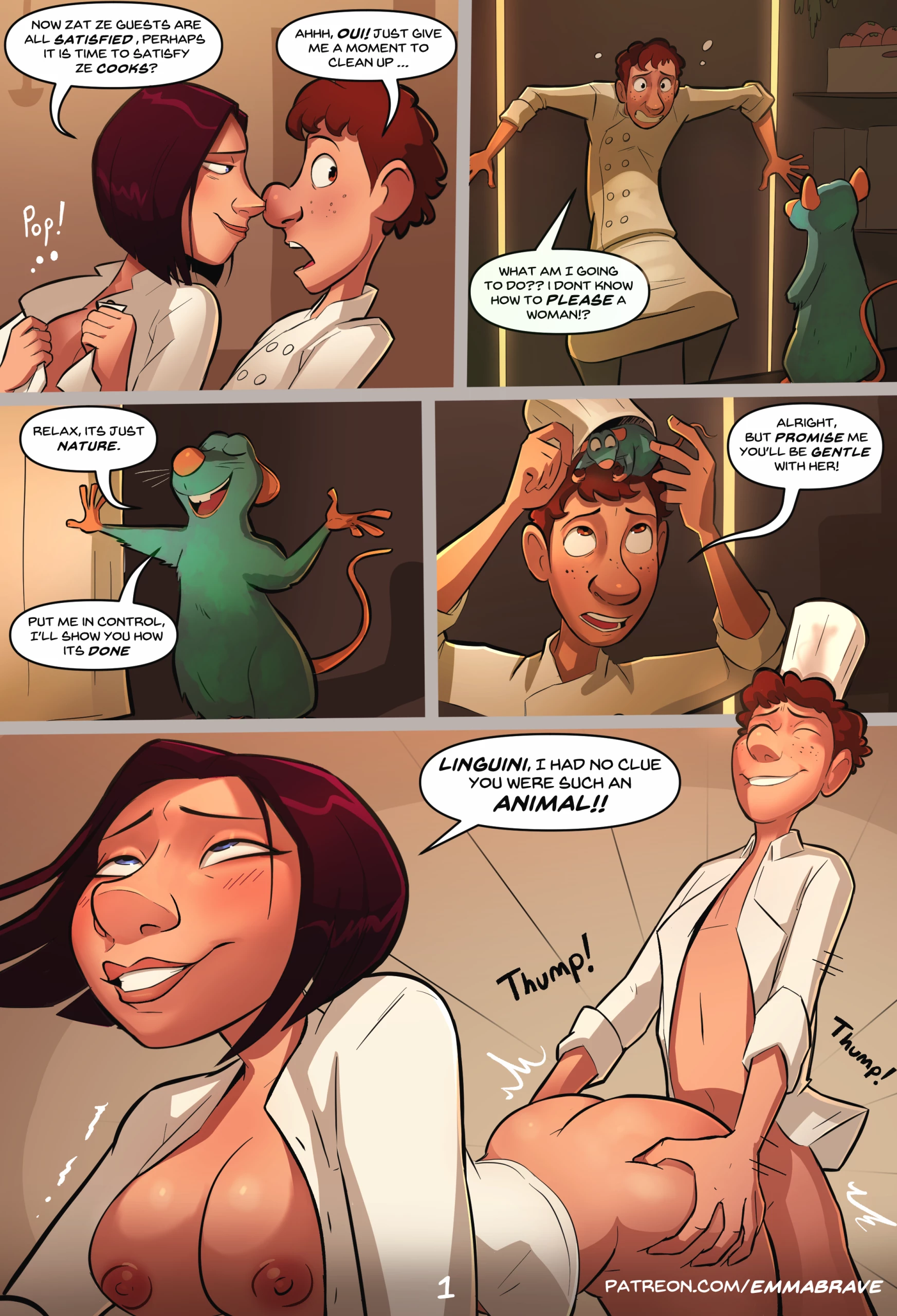 Ratatouille Porn Comic