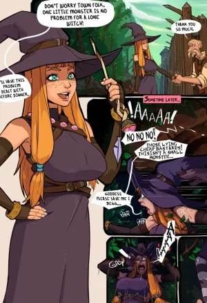 Witch comic