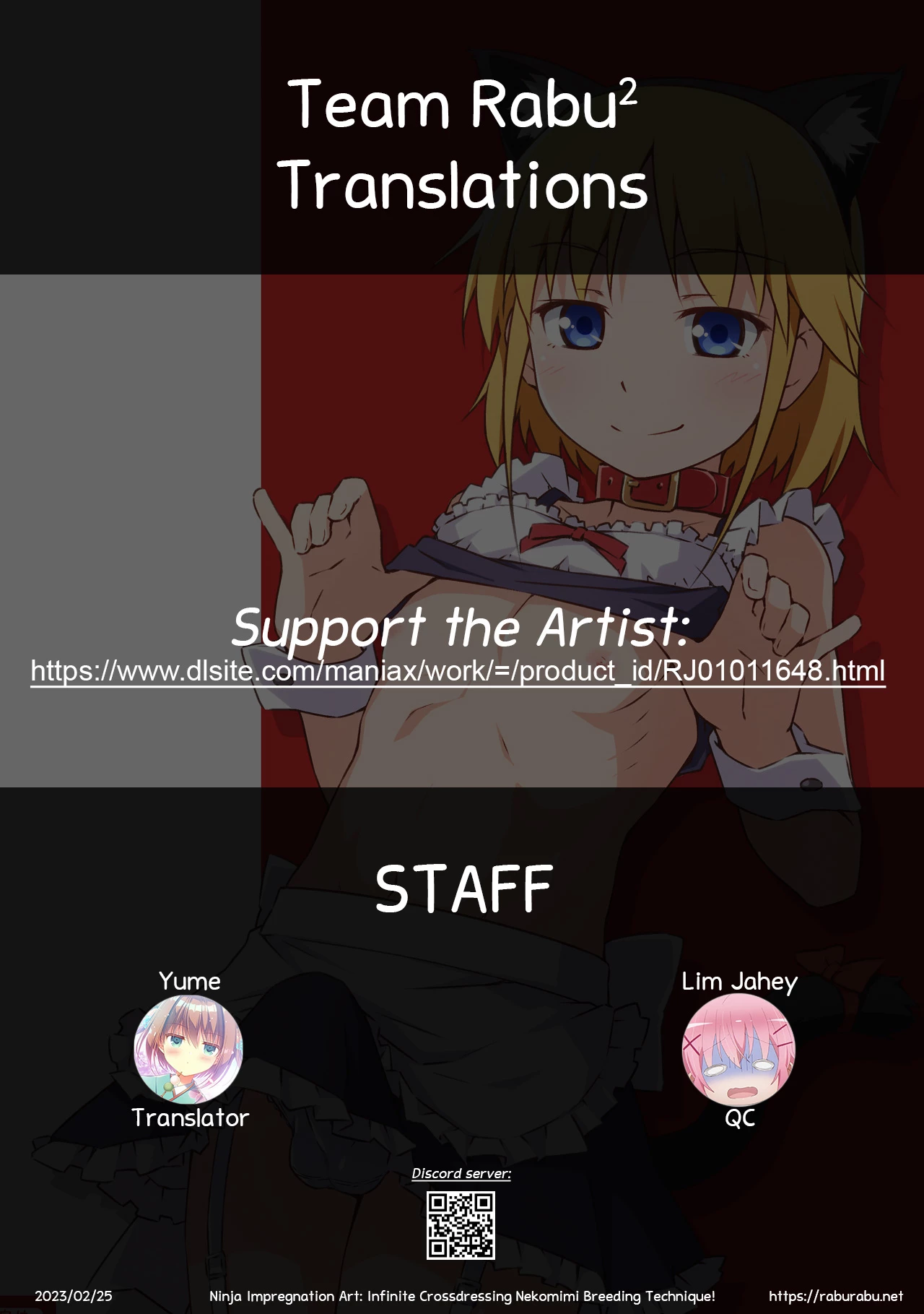 Ninja Impregnation Art: Infinite Crossdressing Nekomimi Breeding Technique!   Ninpou! Josou Nekomimi Maid Mugen Tanetsuke no Jutsu!! image number 21