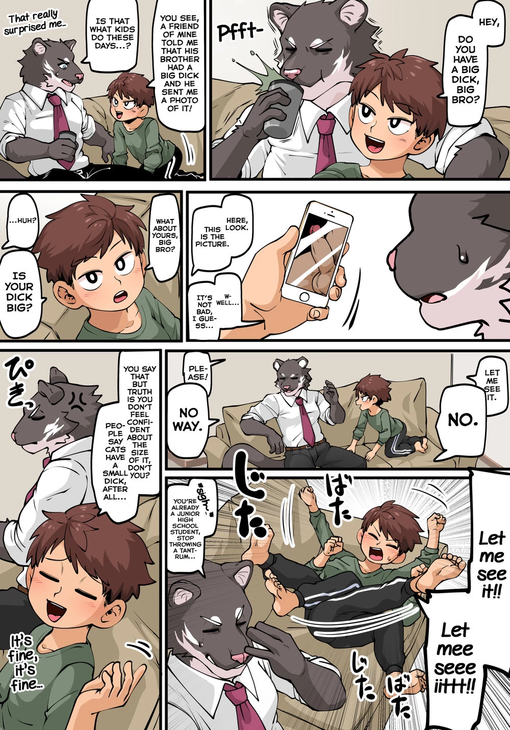 [Kaminosaki Shiten] Kyoudai [Eng] image number 1