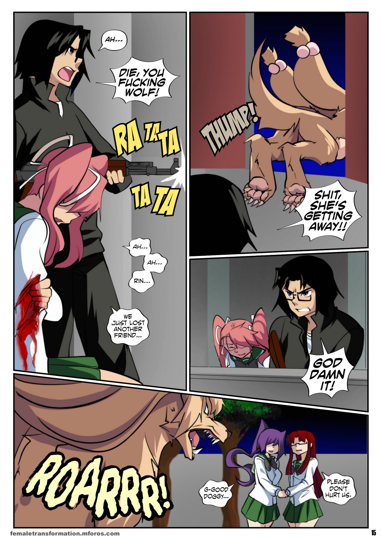 Highschool of the Werewolf 2 image number 17