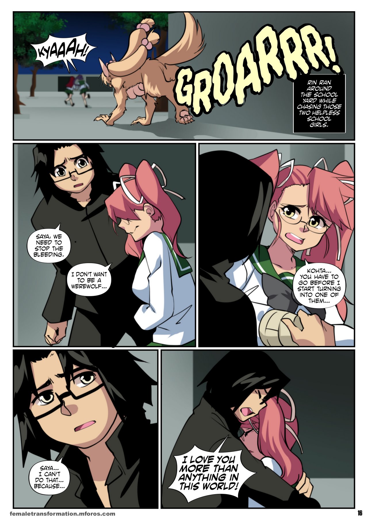 Highschool of the Werewolf 2 image number 18