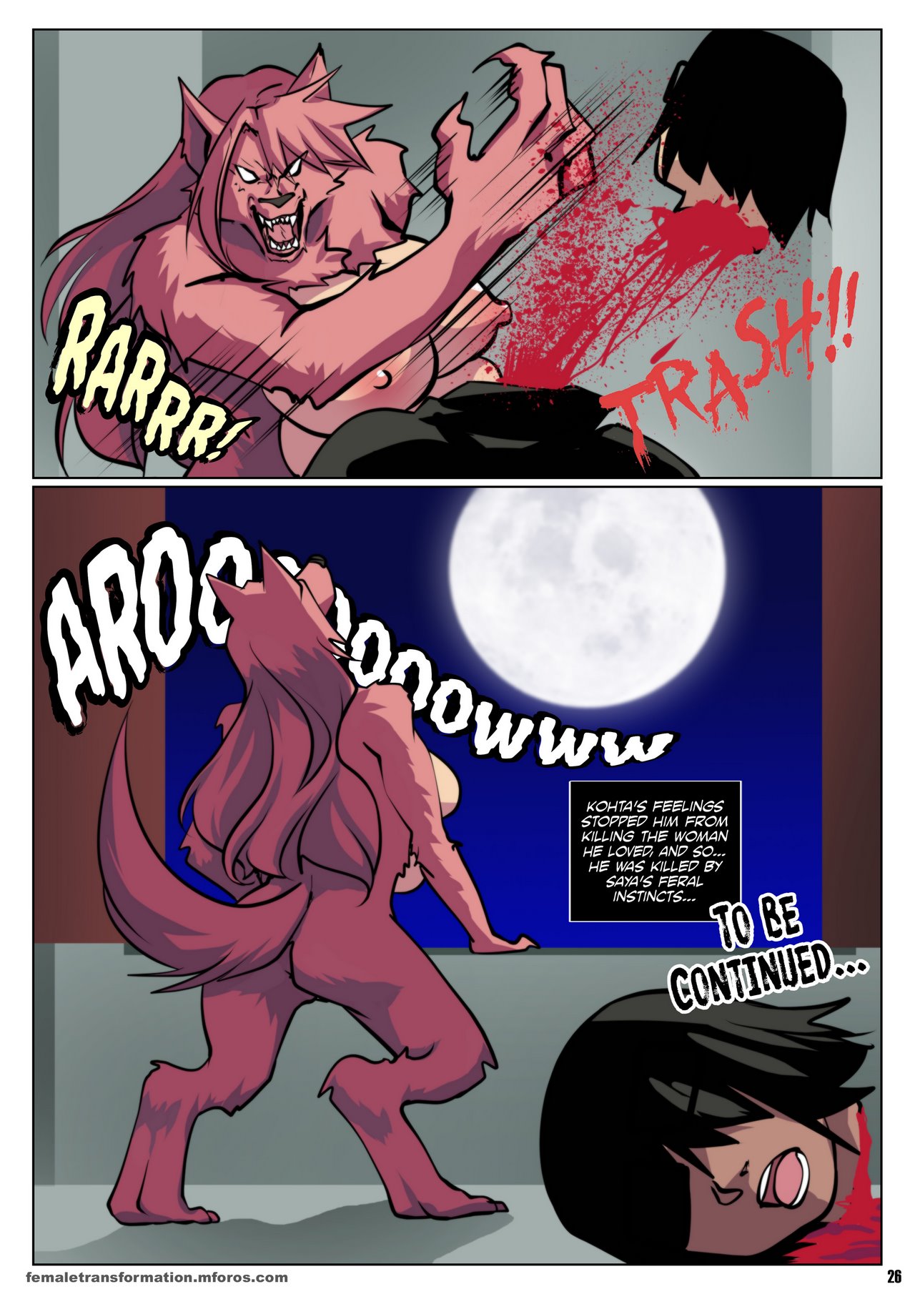Highschool of the Werewolf 2 image number 28