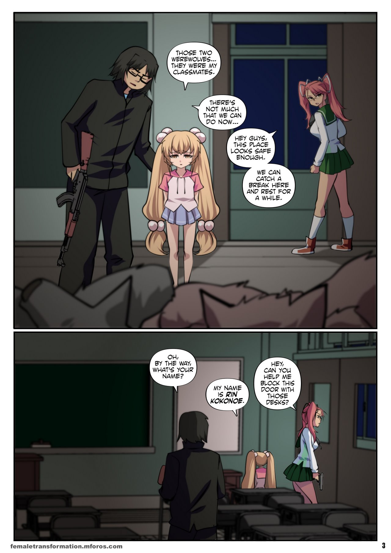 Highschool of the Werewolf 2 image number 5