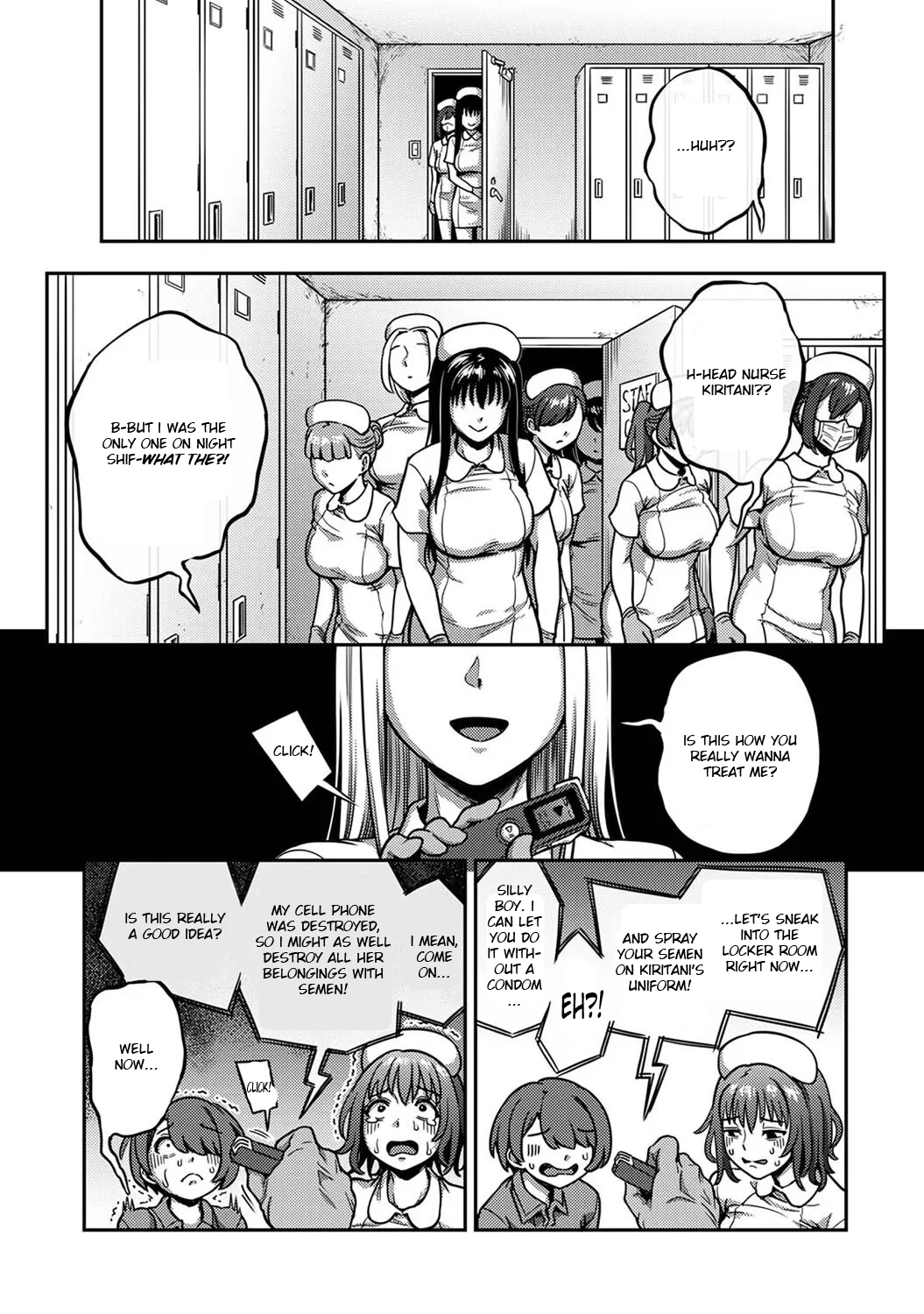 Sakusei Byoutou 7.5 ~Seikaku Saiaku no Nurse shika Inai Byouin de Shasei Kanri Seikatsu~ Life in a Hospital With Only the Worst Nurses! image number 15