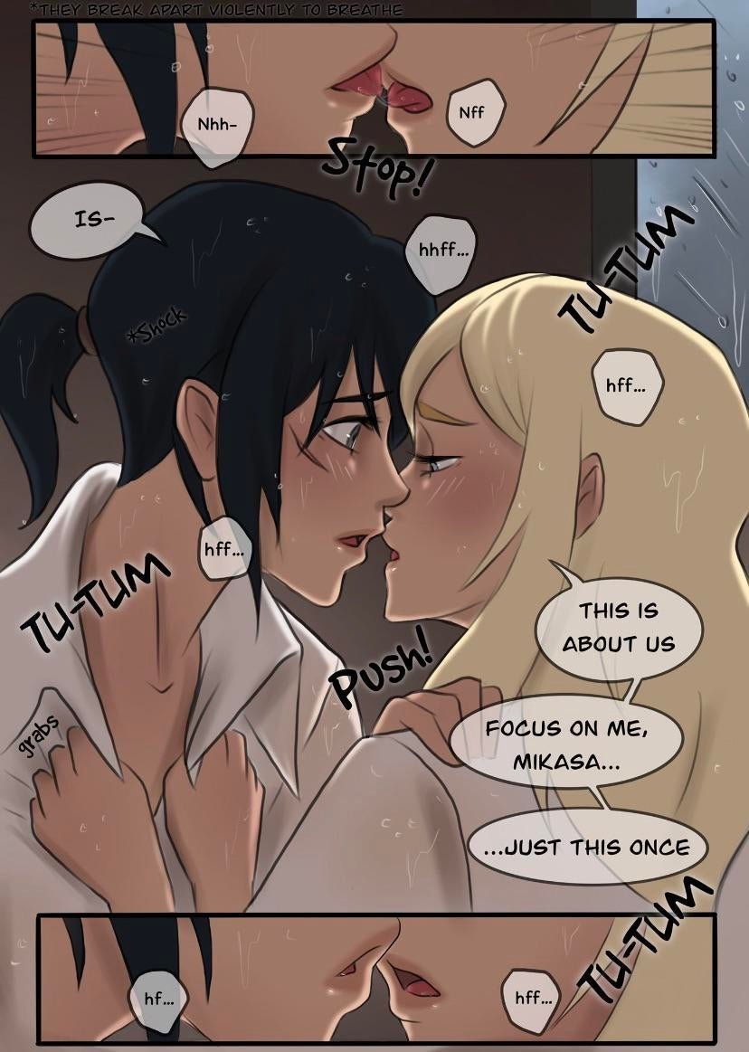 Okonomiyaki - Just This Once (Mikasa x Historia + extras) (Shingeki no  Kyojin) (attack on titan) porn comic by [okonomiyaki]. Females only porn  comics.