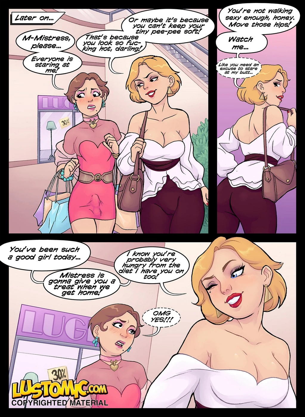 I Can Make You A Sissy porn comic 16 images. Feminization porn comics.