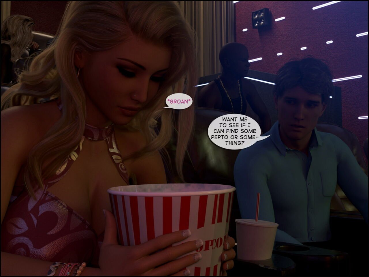 Kara Comet - Witchy Ex-Girlfriend 3 (English) porn comic image number 109