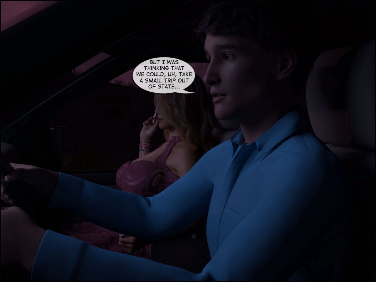 Kara Comet - Witchy Ex-Girlfriend 3 (English) porn comic image number 155