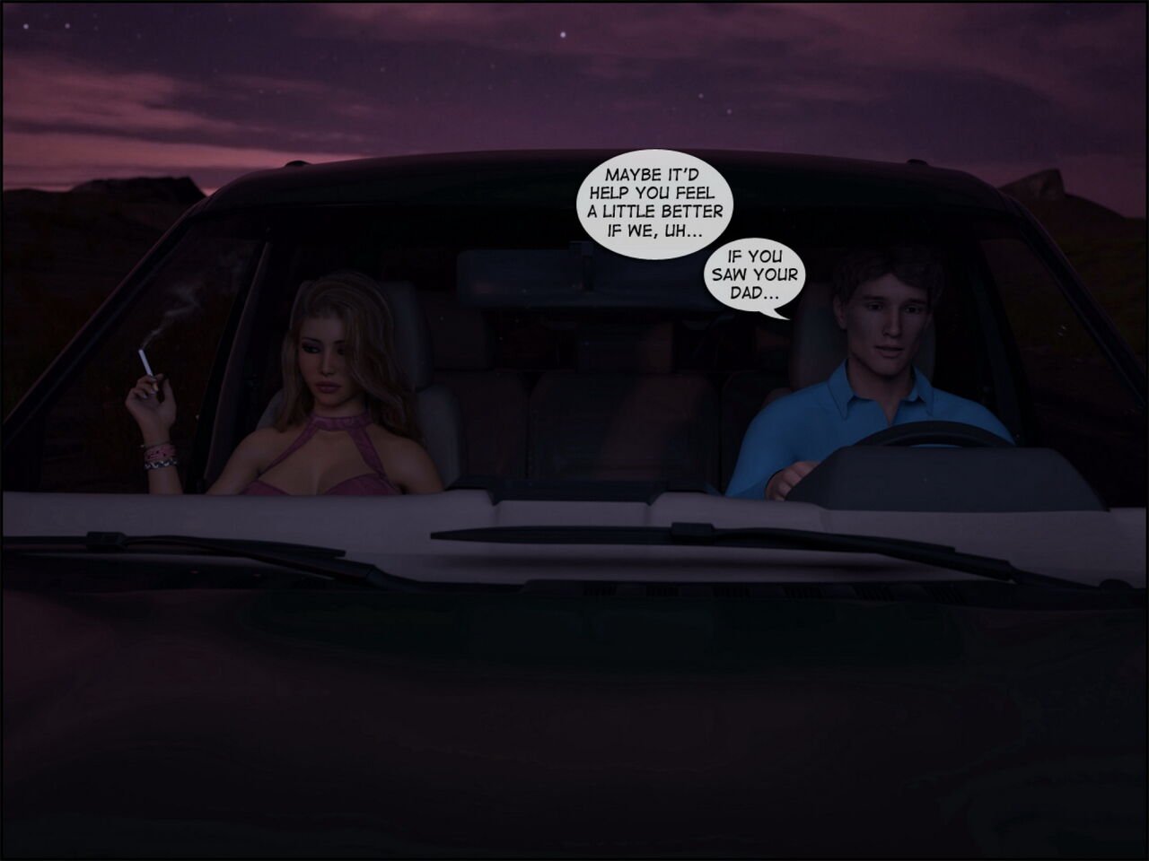 Kara Comet - Witchy Ex-Girlfriend 3 (English) porn comic image number 156