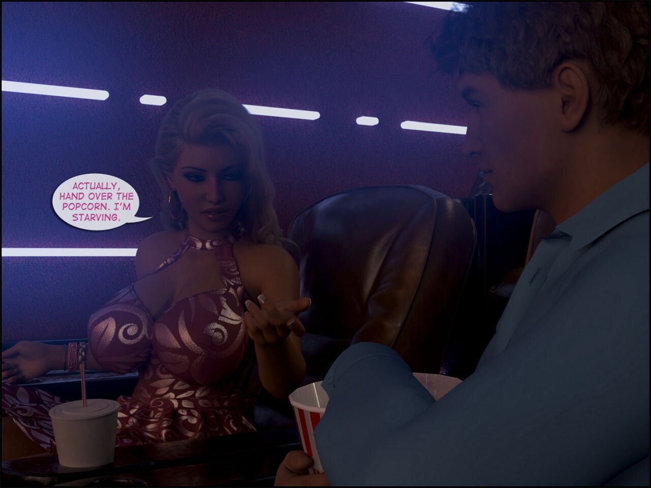 Kara Comet - Witchy Ex-Girlfriend 3 (English) porn comic image number 96