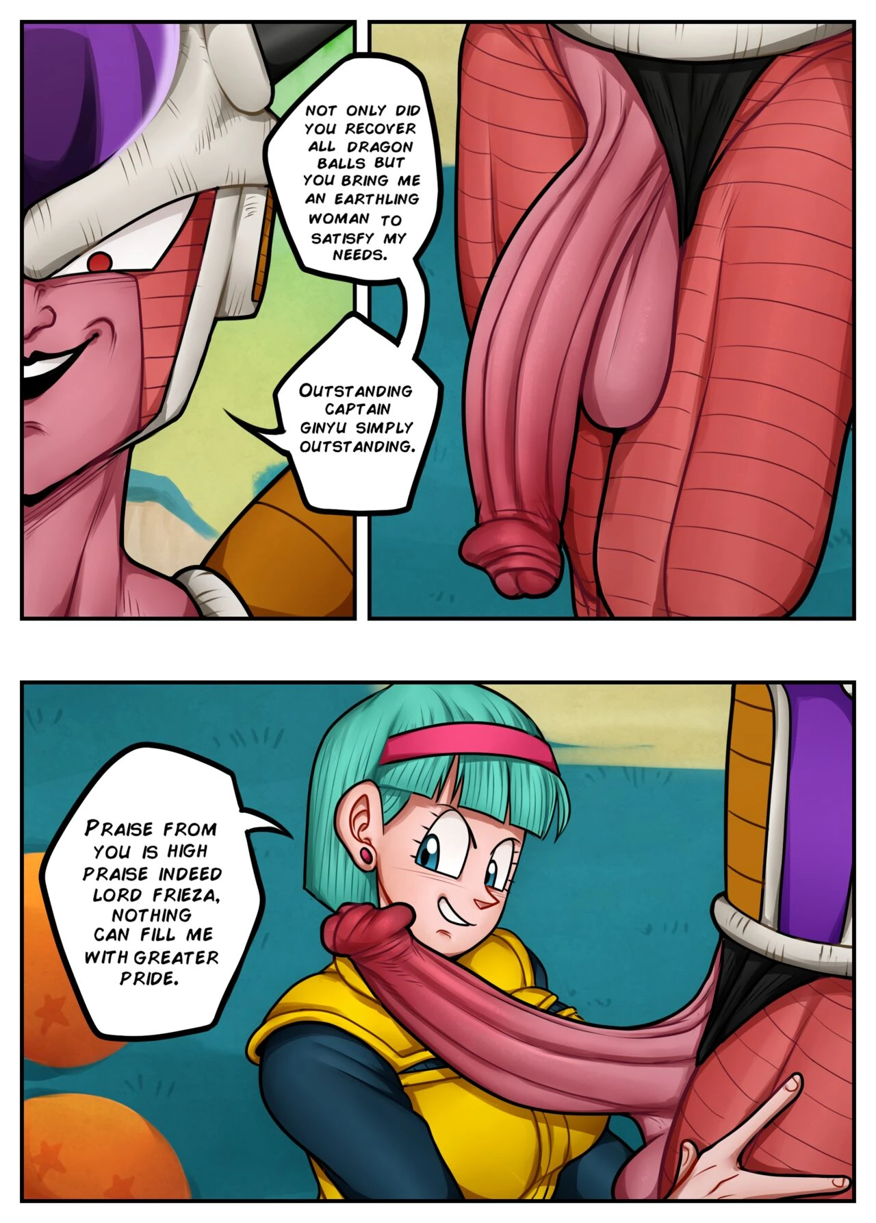 Bulma and Frieza (dragon ball z) porn comic by [detnox]. Alien porn comics.