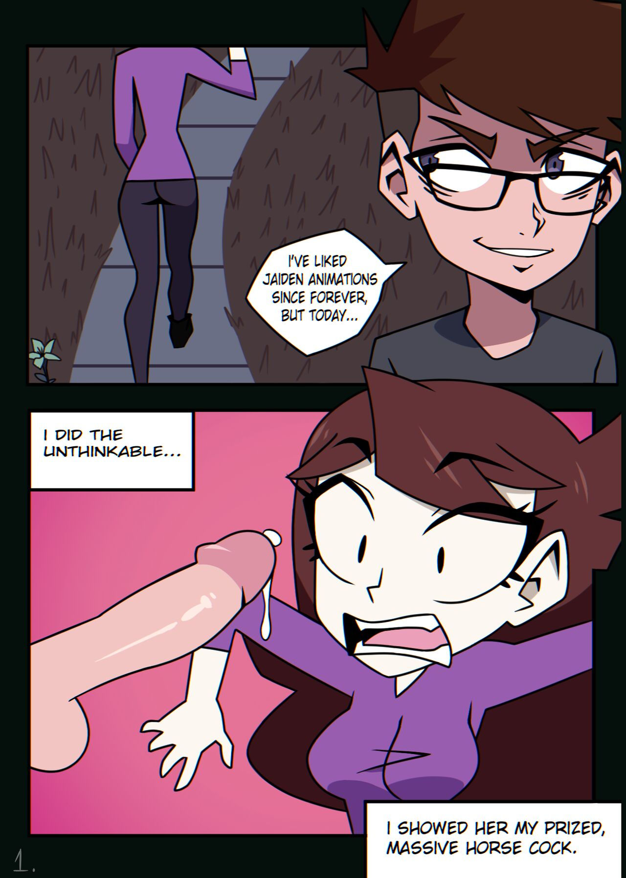 drupen - Jaiden Gets A Dick Stuck In Her Throat porn comic (jaiden  animations) porn comic by [drupen]. Blowjob porn comics.