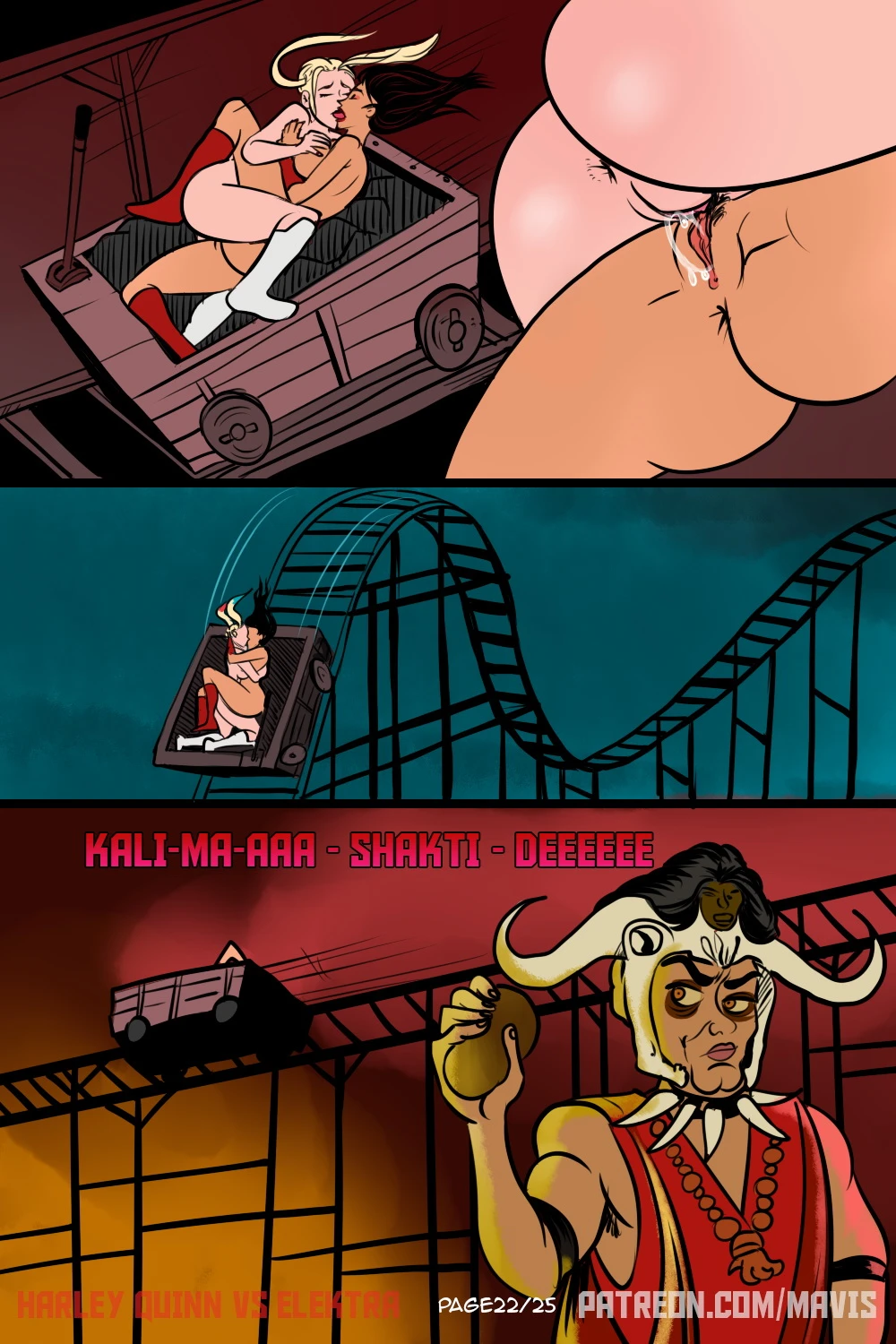 Battle of Supes: Elektra vs Harley Quinn image number 21