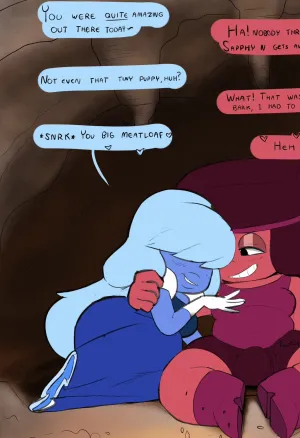 Ruby and sapphire