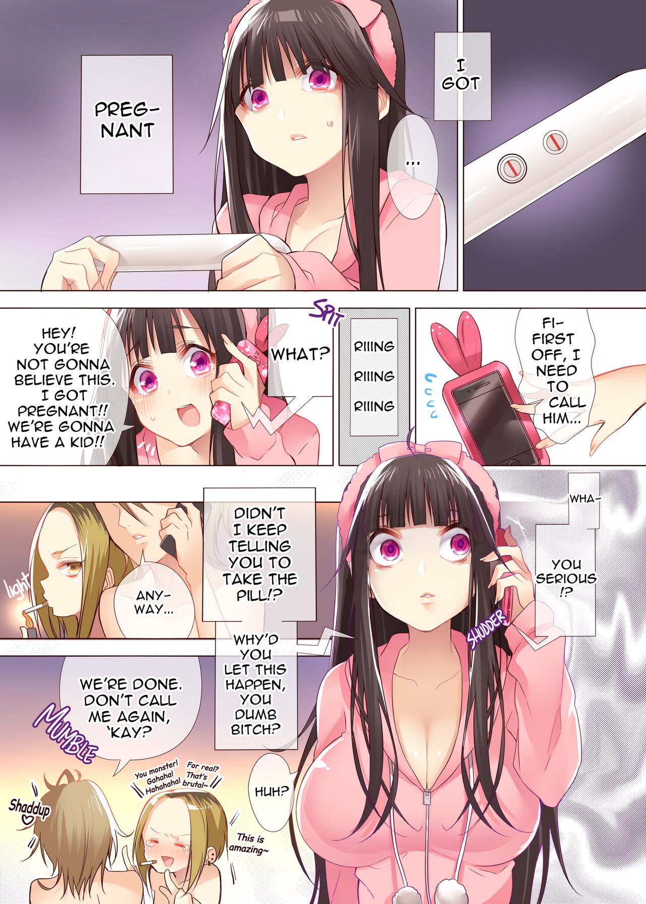 The Princess of an Otaku Group Got Knocked Up by Some Piece of Trash So She Let an Otaku Guy Do Her Too!? image number 13