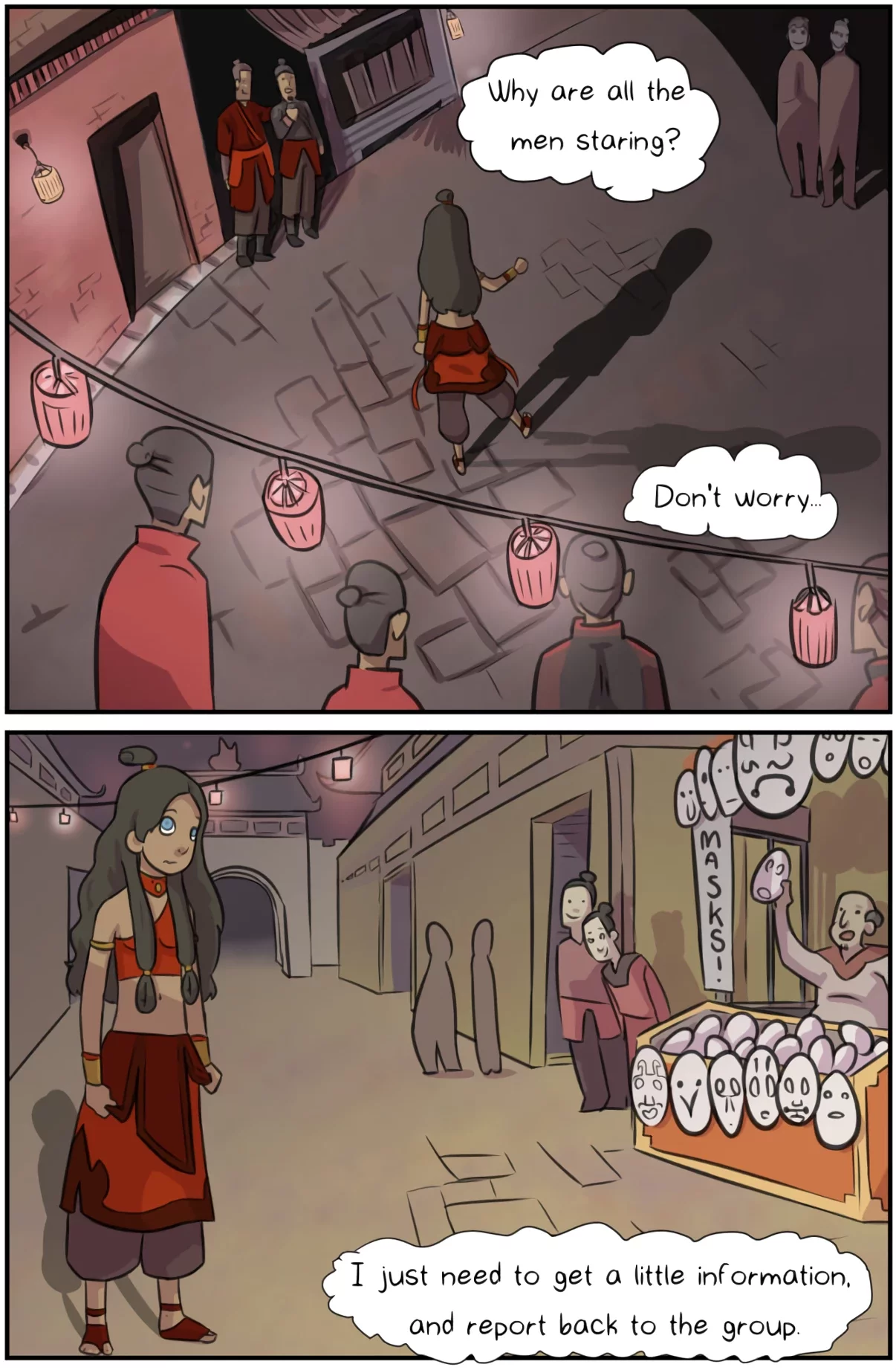 yellowgerbil ben warden - Avatar Bending Katara porn comic image number 1