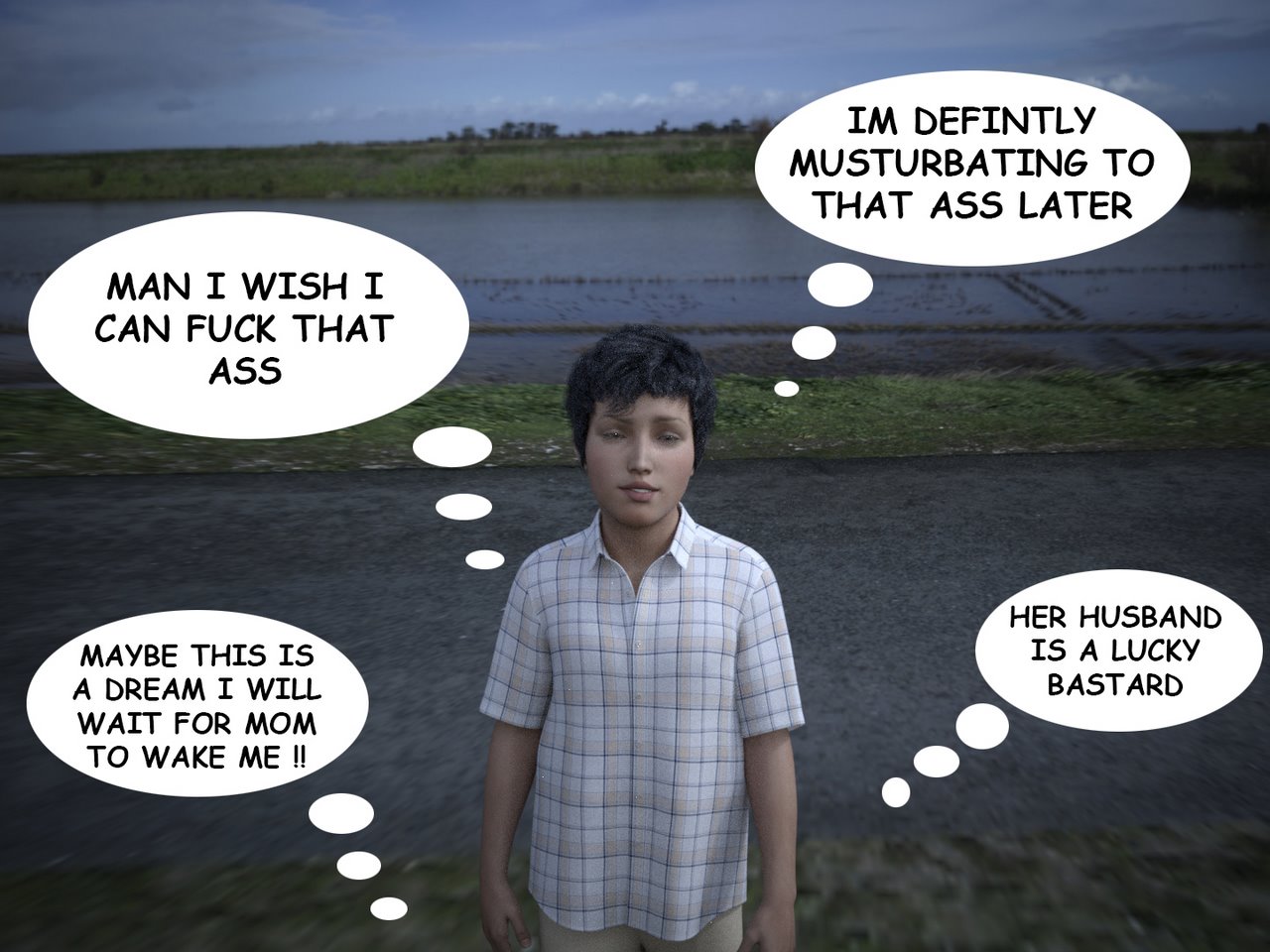 The Trip - Alcina Dimitrescu x Young man image number 7