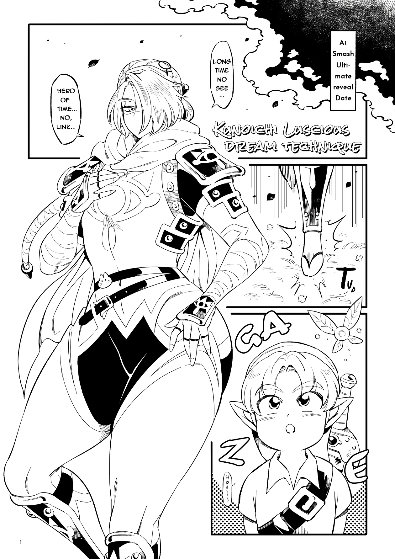 Kunoichi Luscious Dream Tecnique (the legend of zelda) porn comic by  [doboshiru]. Elf porn comics.