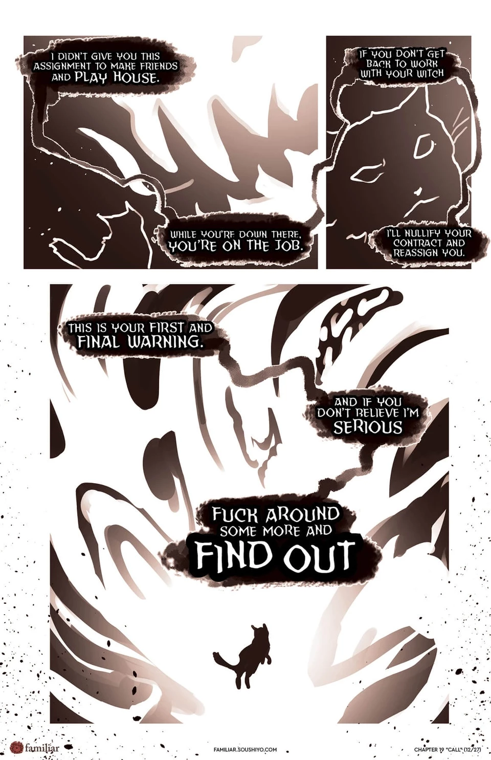 Familiar Act 3 - Chapter 19: Call image number 12
