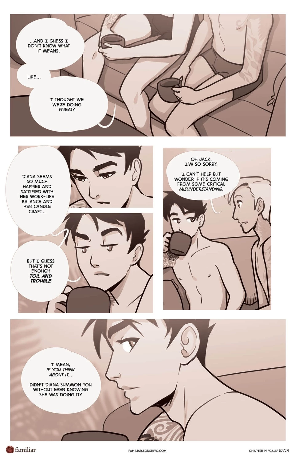 Familiar Act 3 - Chapter 19: Call image number 17