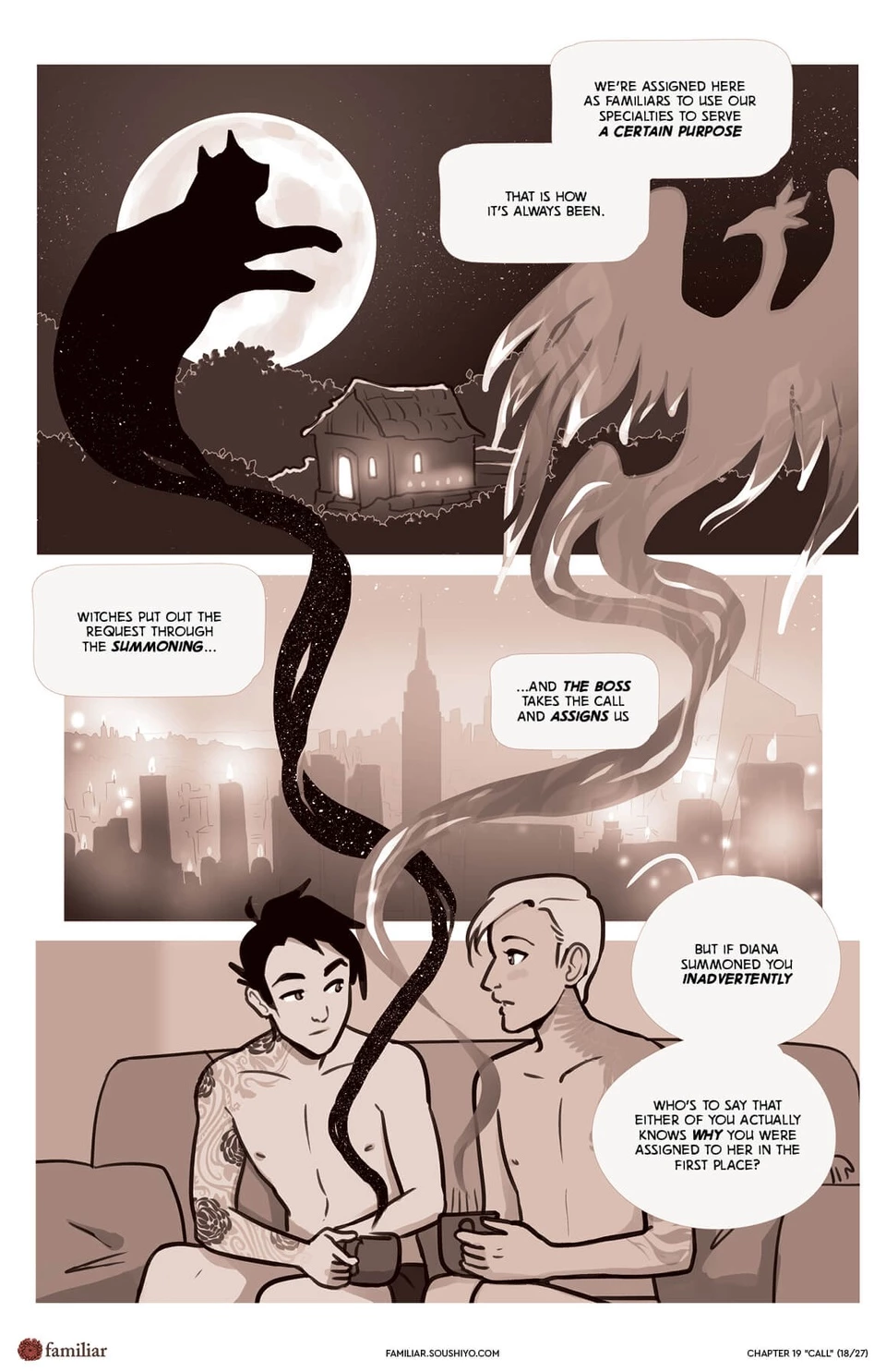 Familiar Act 3 - Chapter 19: Call image number 18