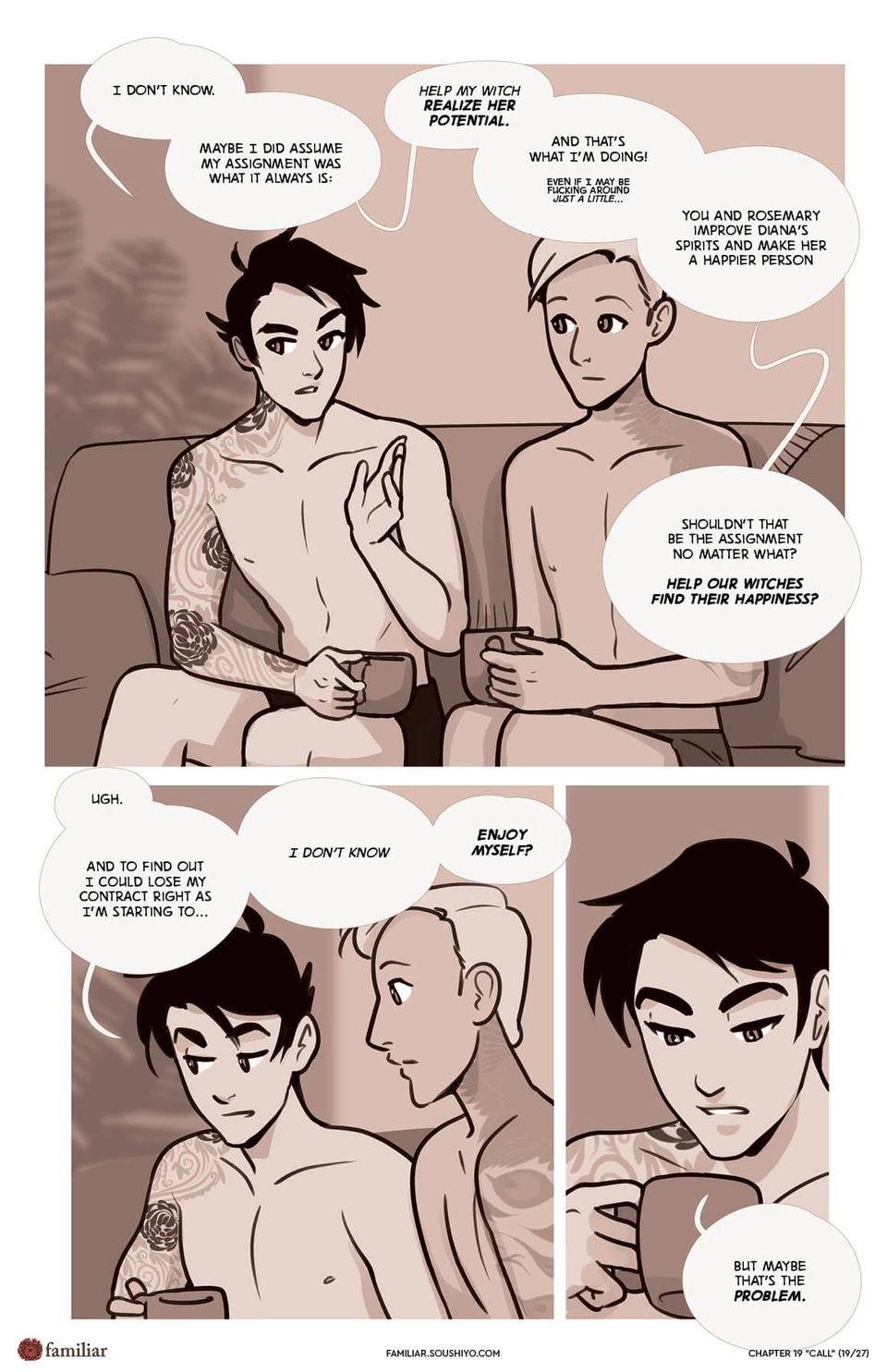 Familiar Act 3 - Chapter 19: Call image number 19