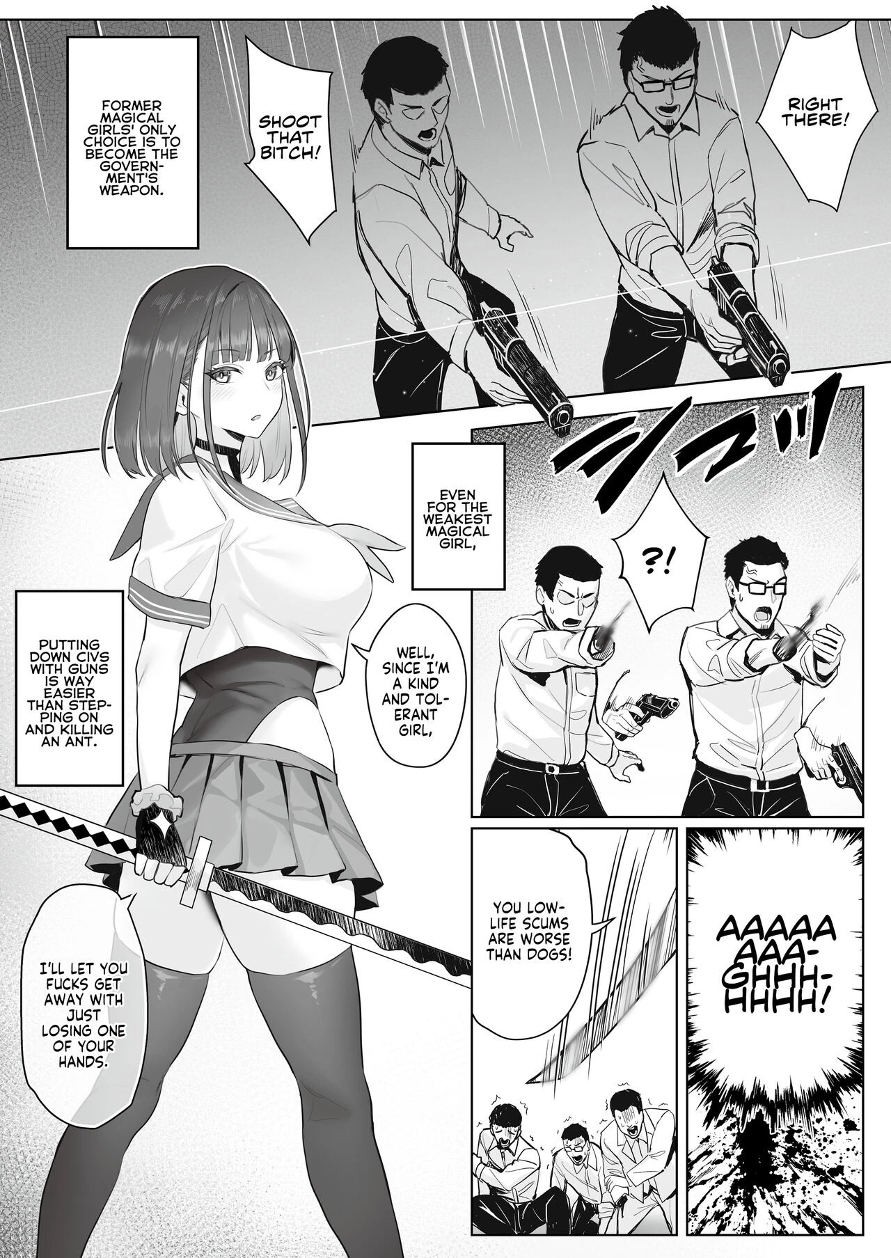 The Former Magical Girl Blues Work  Moto Mahou Shoujo no Shigoto Hanashi Ao image number 9