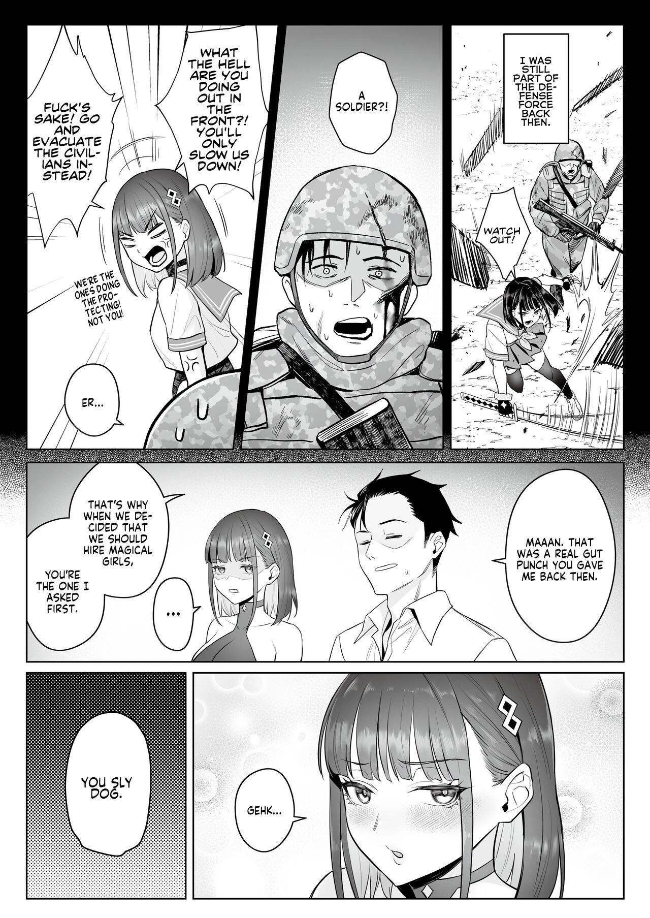 The Former Magical Girl Blues Work  Moto Mahou Shoujo no Shigoto Hanashi Ao image number 31