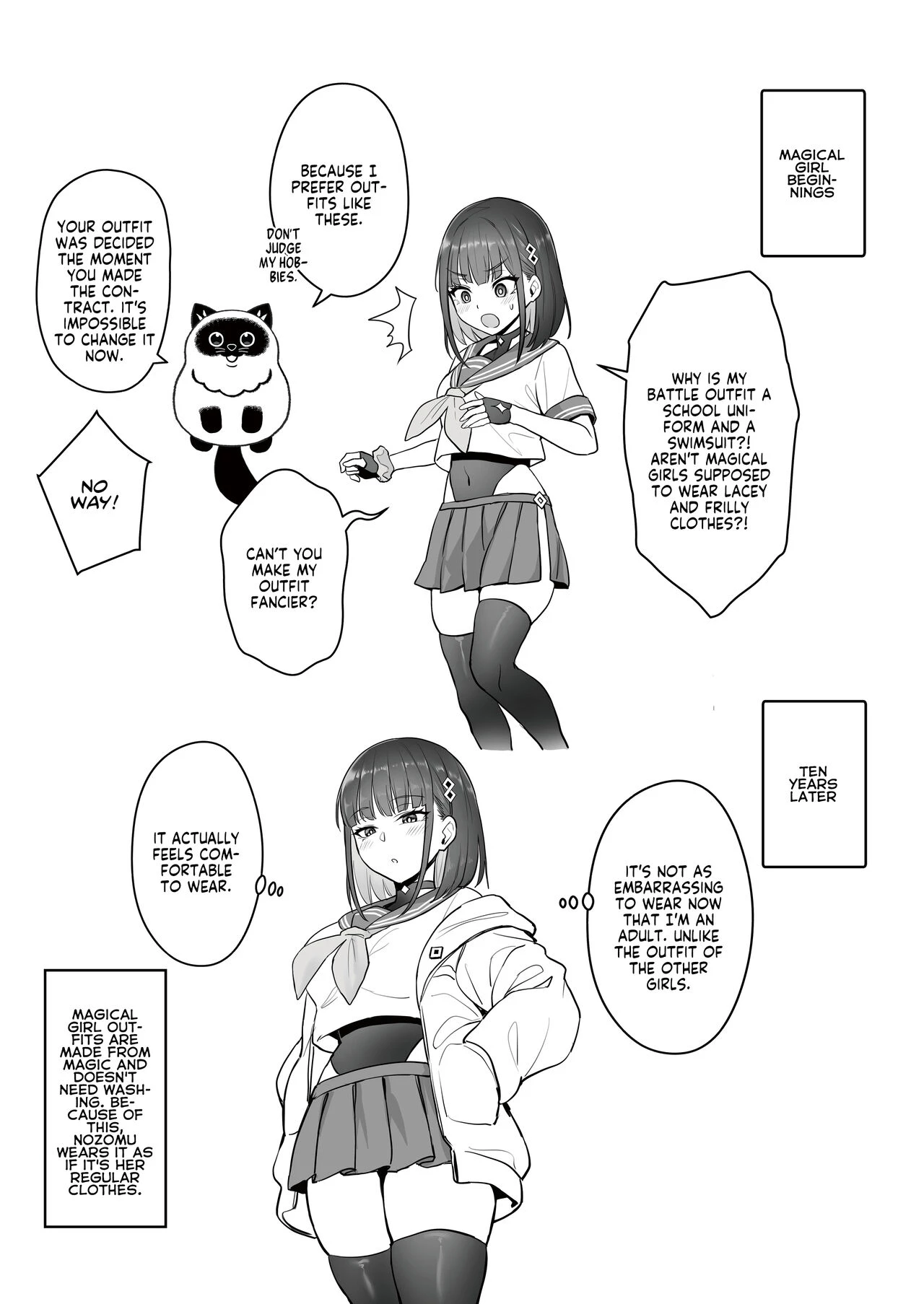 The Former Magical Girl Blues Work  Moto Mahou Shoujo no Shigoto Hanashi Ao image number 32