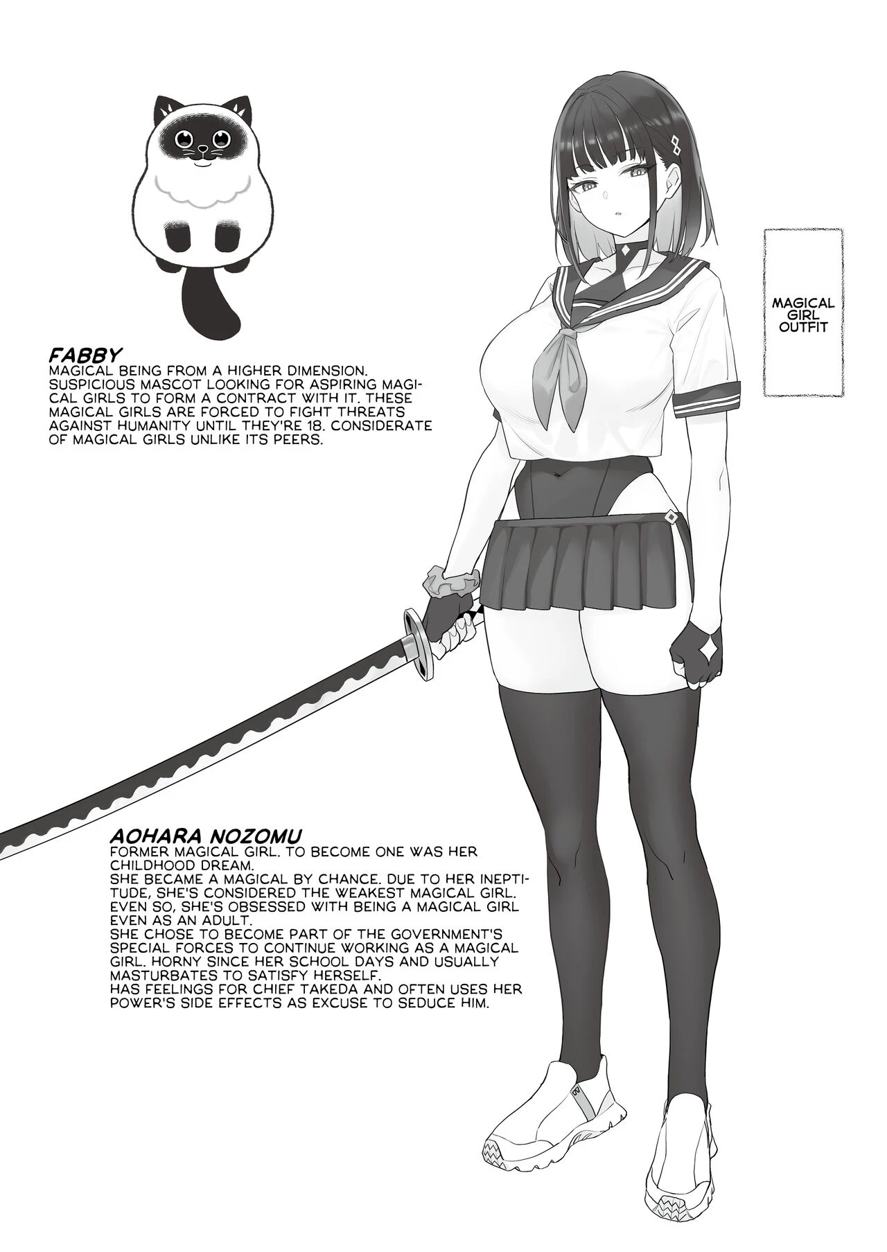 The Former Magical Girl Blues Work  Moto Mahou Shoujo no Shigoto Hanashi Ao image number 33