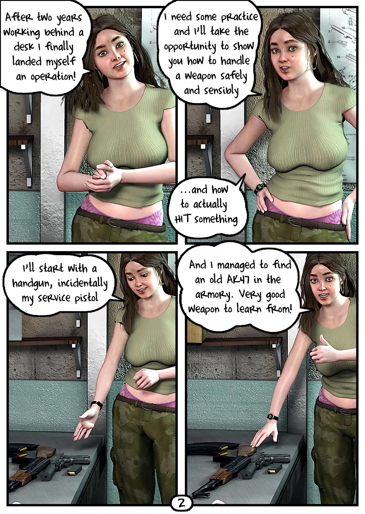 Basic Weaponshandling  Fantasy Artists image number 2