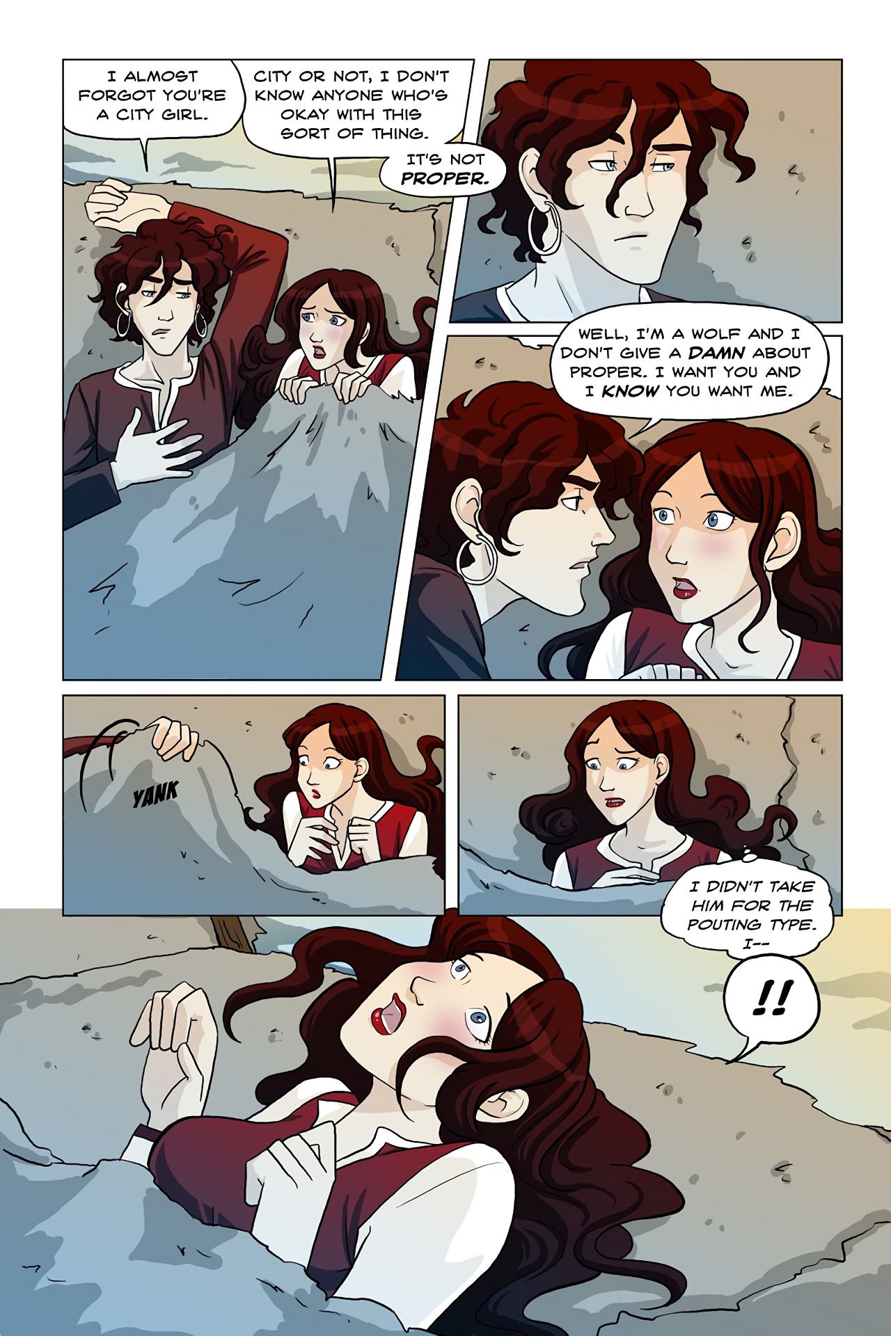 RIDING HOOD  2- The Wolf and the Fox image number 19