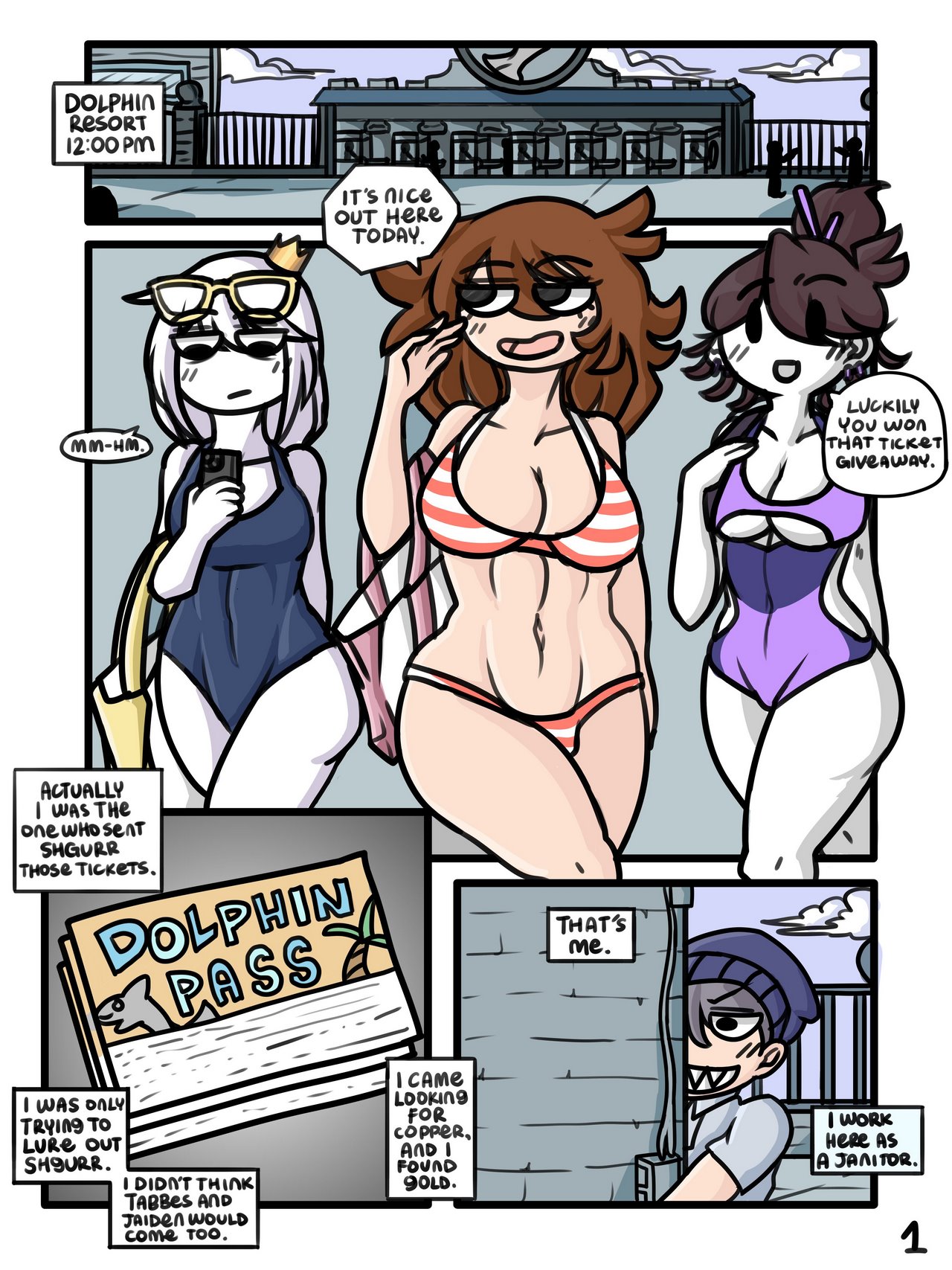 Pause! Animator Resort! (jaiden animations) porn comic by [ahoykoi].  Blowjob porn comics.