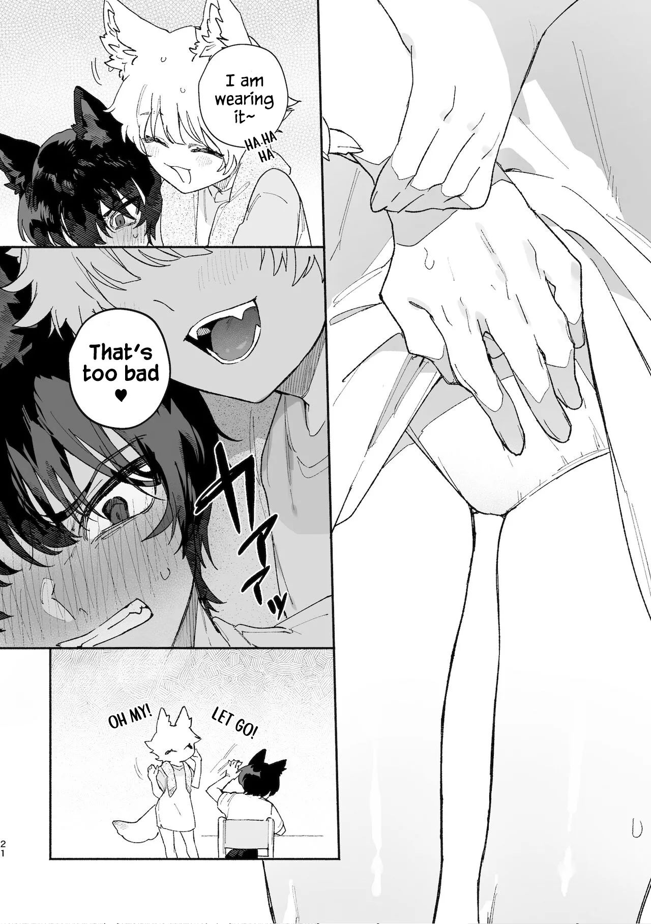 Boys be Submissive. ~Coyote-chan x Kai Ken~ image number 20
