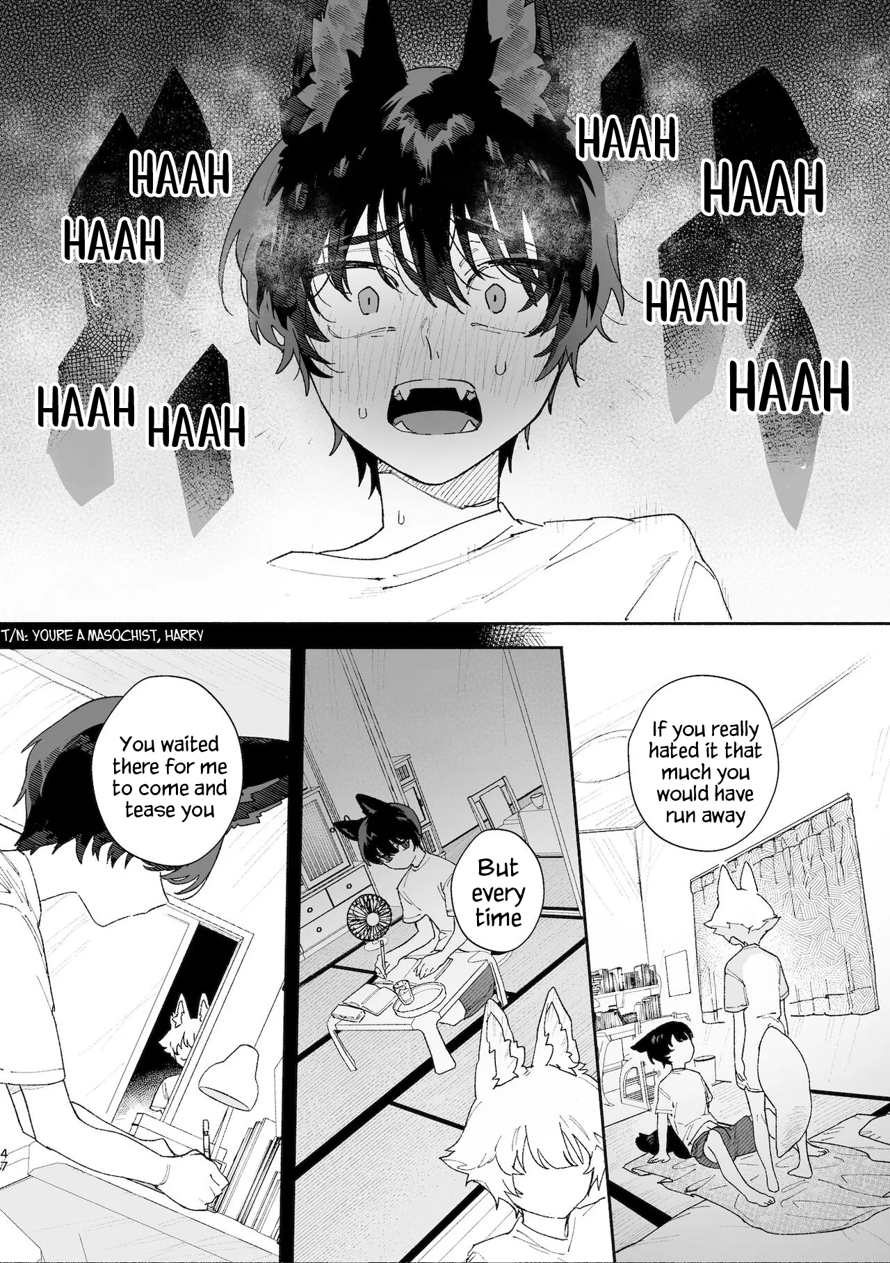 Boys be Submissive. ~Coyote-chan x Kai Ken~ image number 45