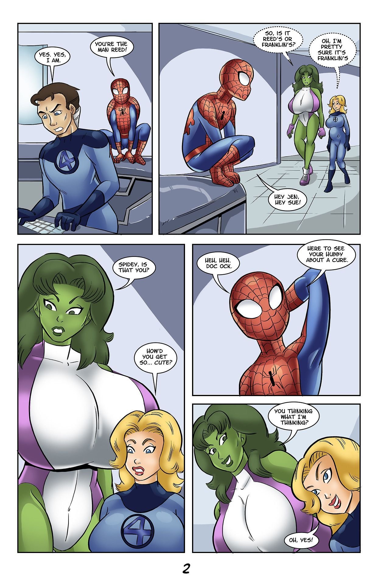 The Adventures Of Young Spidey - Chapter 1 (Various) Glassfish image number 1