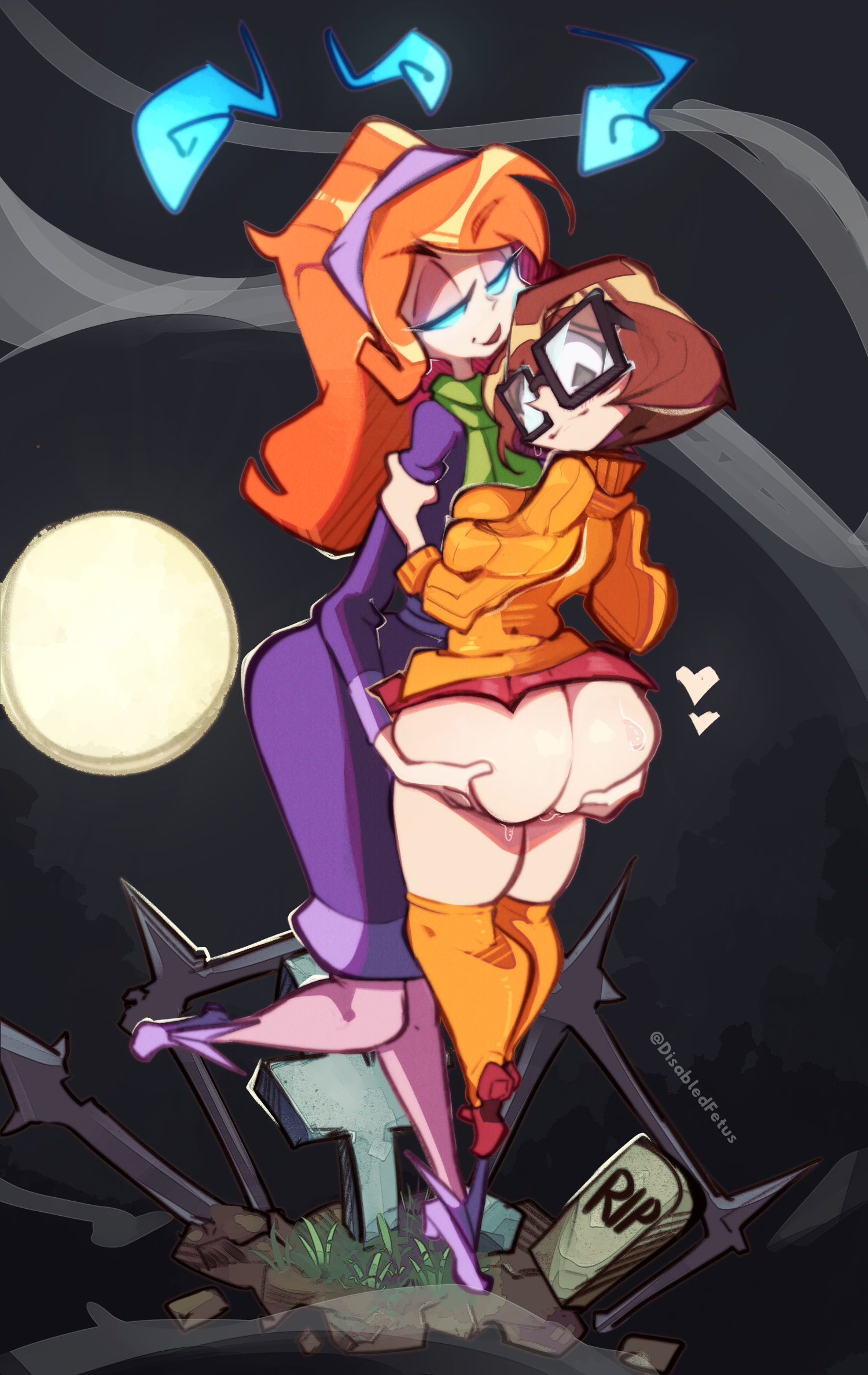 Disabled Fetus - Possessed Daphne & Velma (Scooby-Doo) image number 1