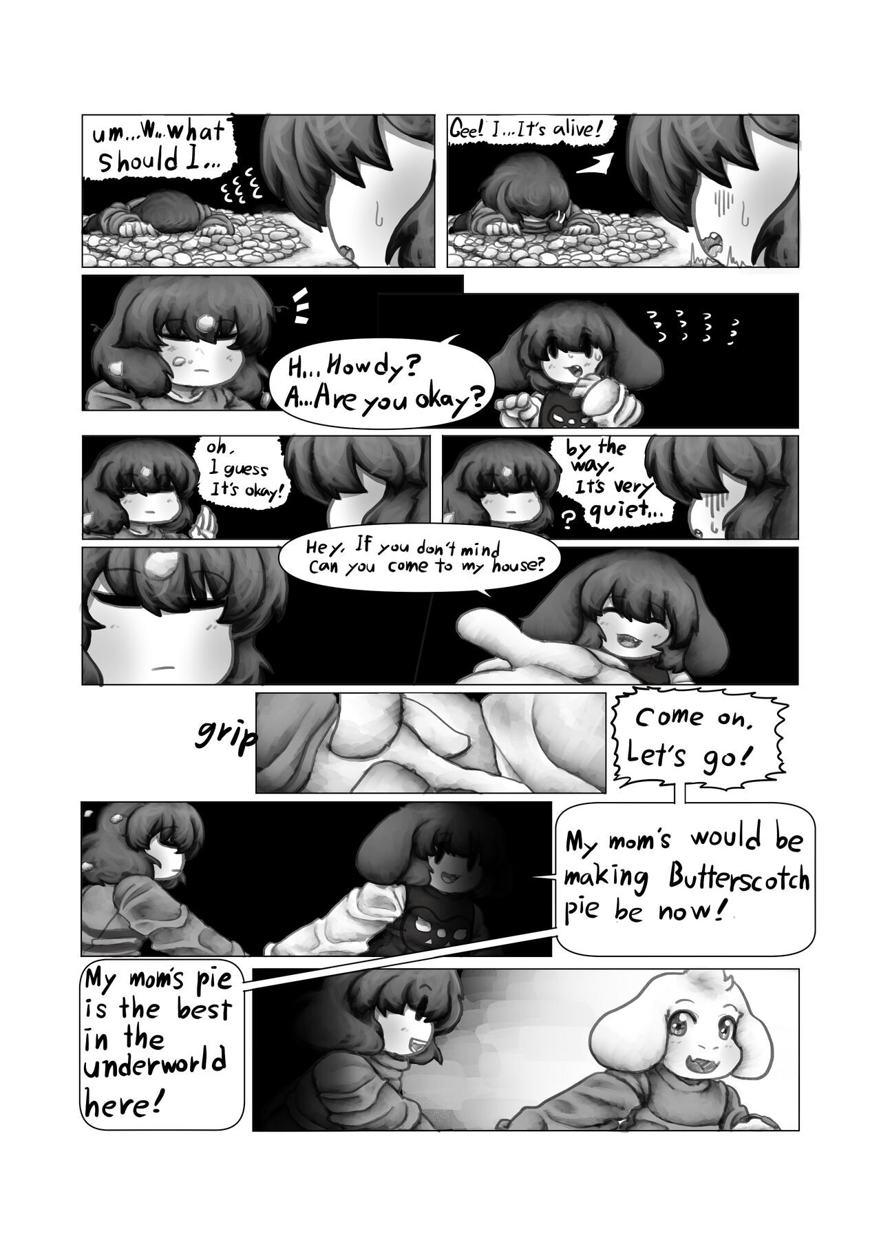 whitewo1f - IF HAPPY (undertale) image number 33