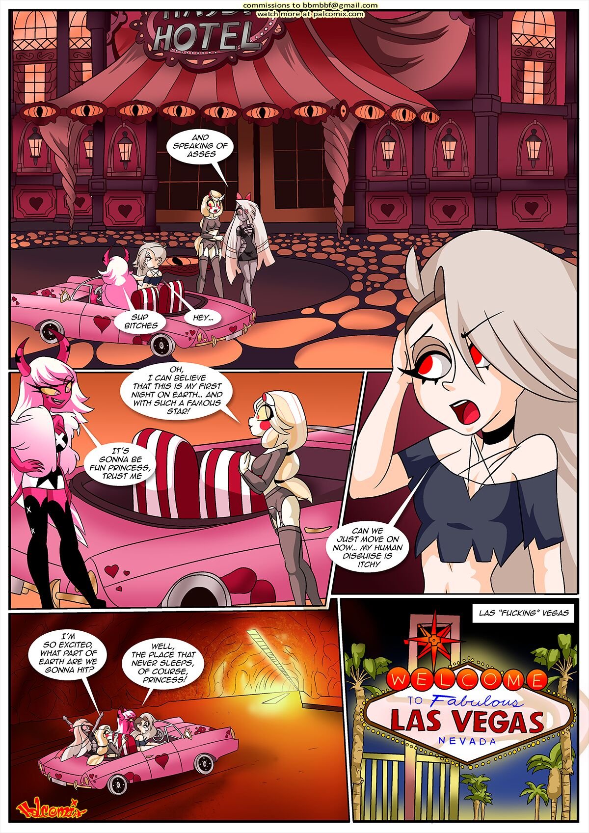 Hell Of A Night (Hazbin Hotel/Helluva Boss) - Palcomix porn comic image number 2