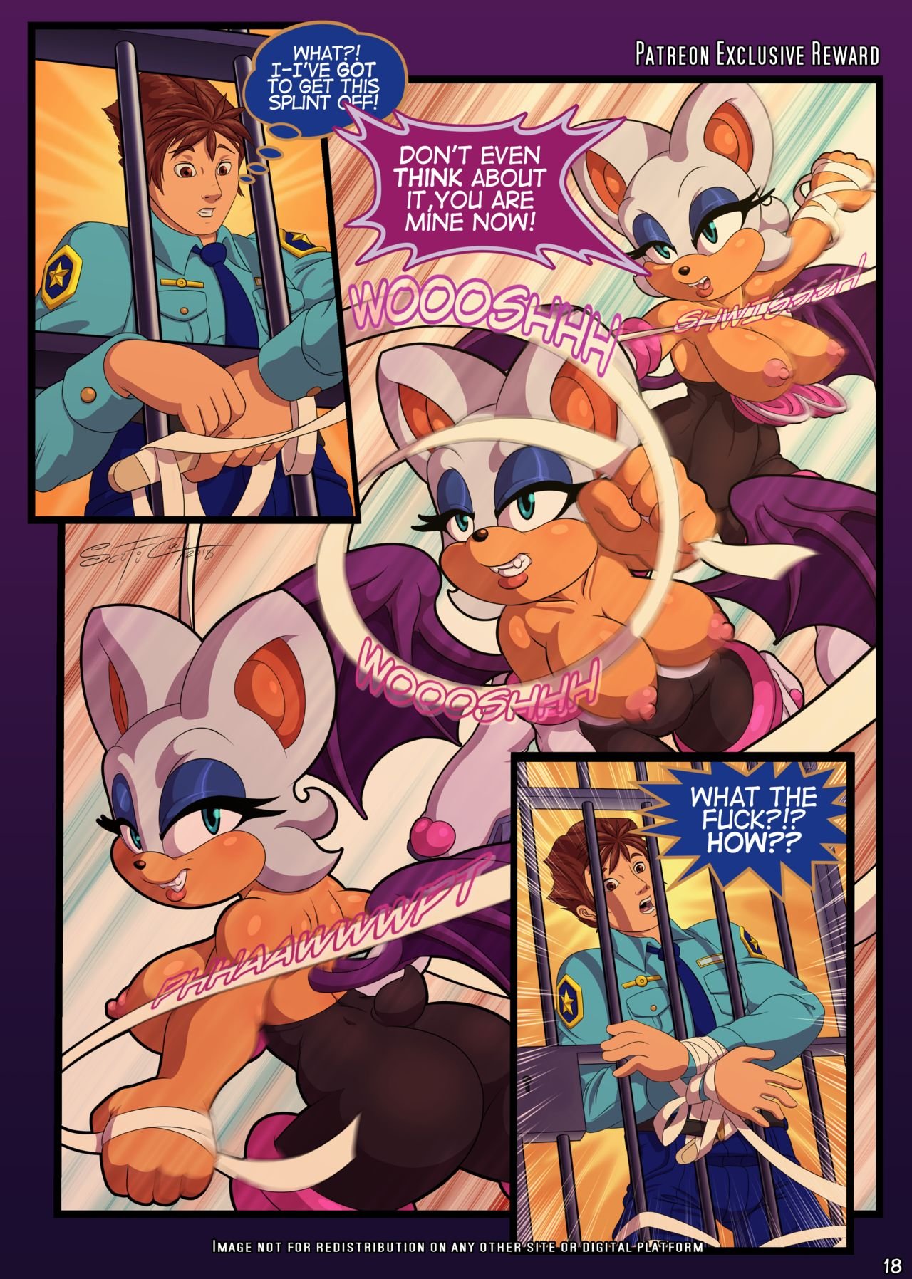SciFiCat - Night of The White Bat (Sonic The Hedgehog) image number 17